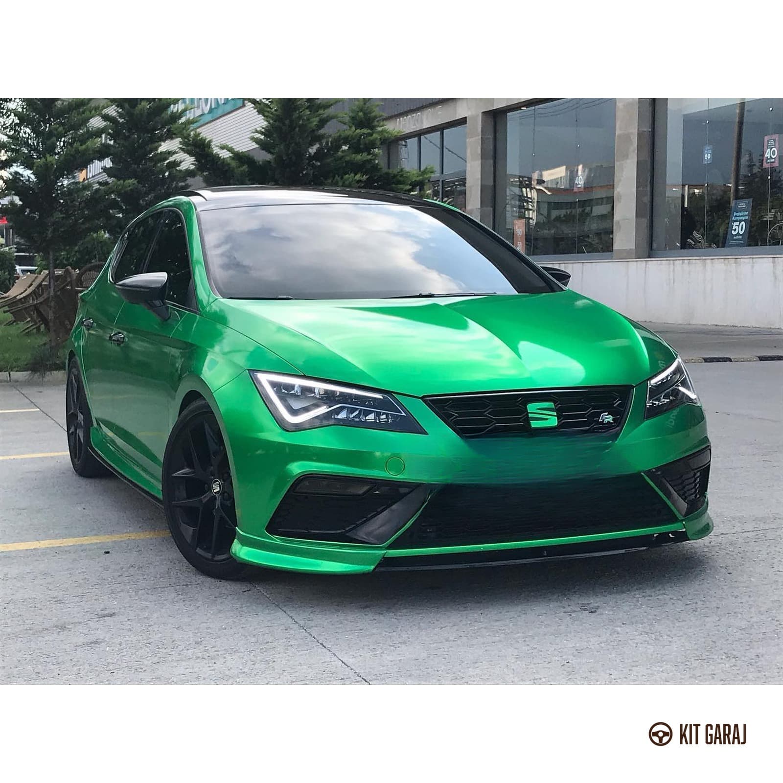 Seat Leon Mk3 FR 2017-2020 Ön Ek (Plastik) Boyasız (6/8)