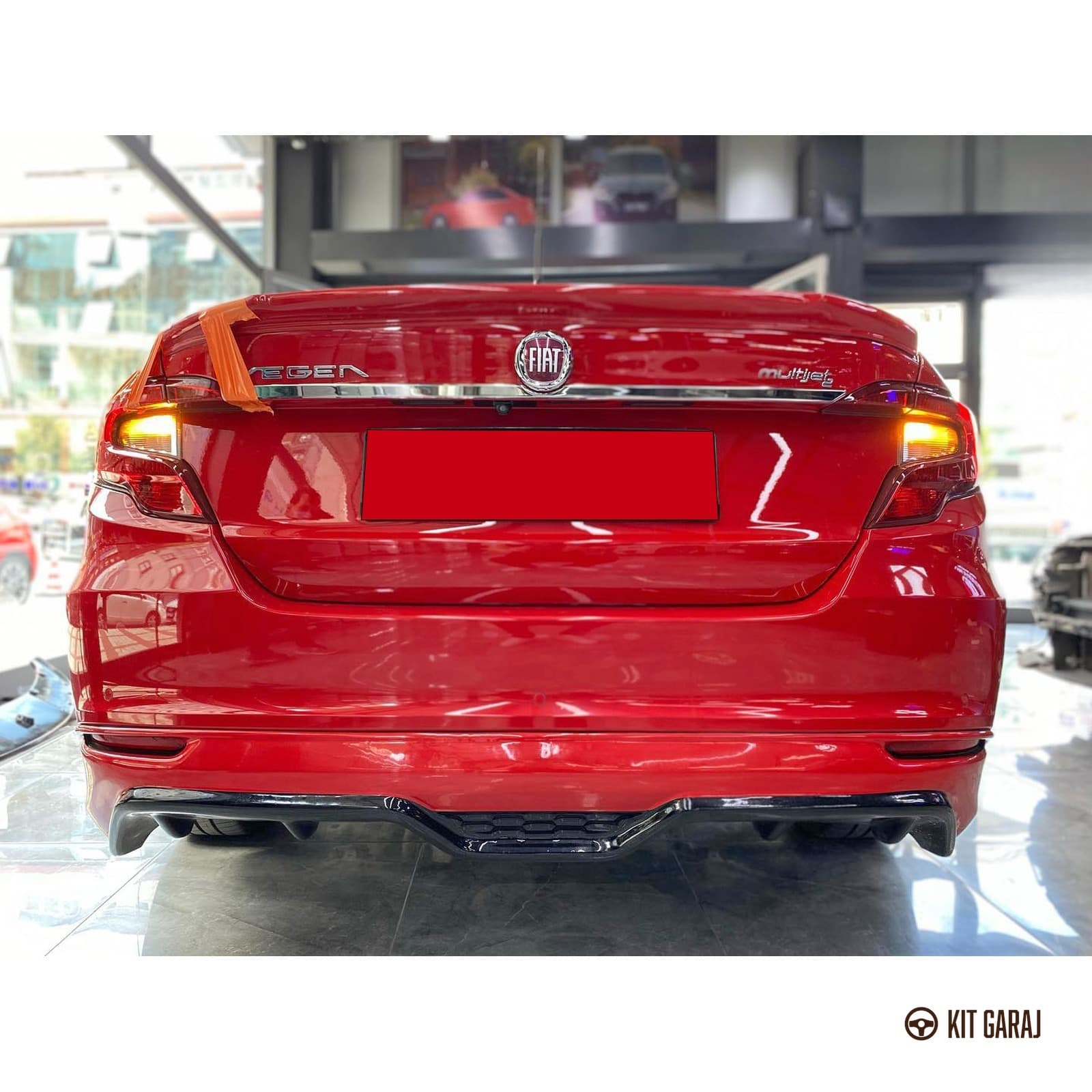 Fiat Egea Sedan Arka Ek (Plastik) Boyasız