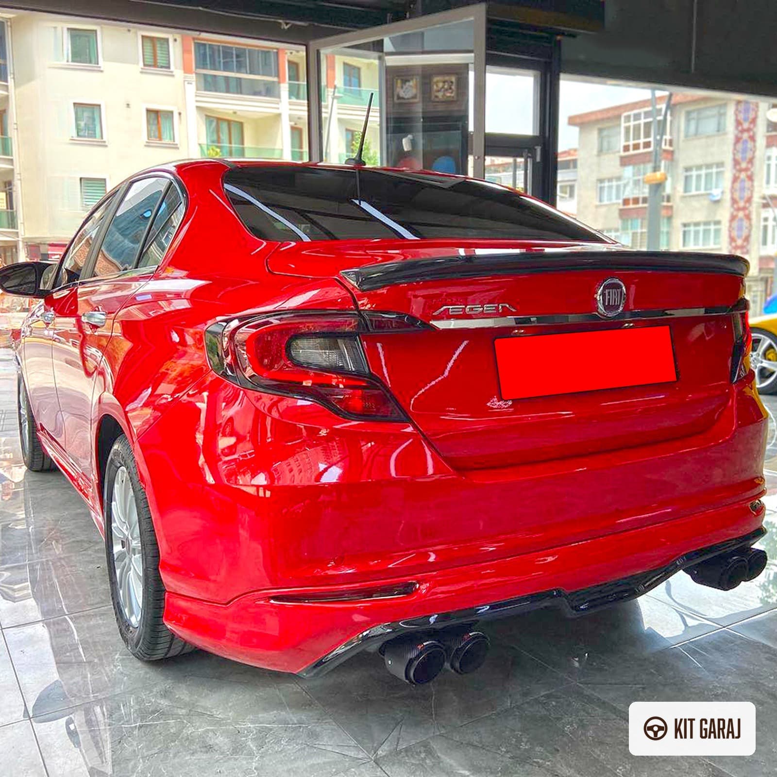 Fiat Egea Sedan Arka Ek (Plastik) Boyasız (3/8)