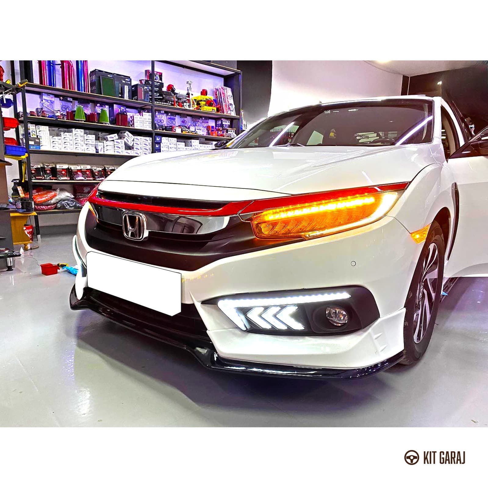 Honda Civic Makyajsız FC5 Ön Ek (Plastik) Boyasız