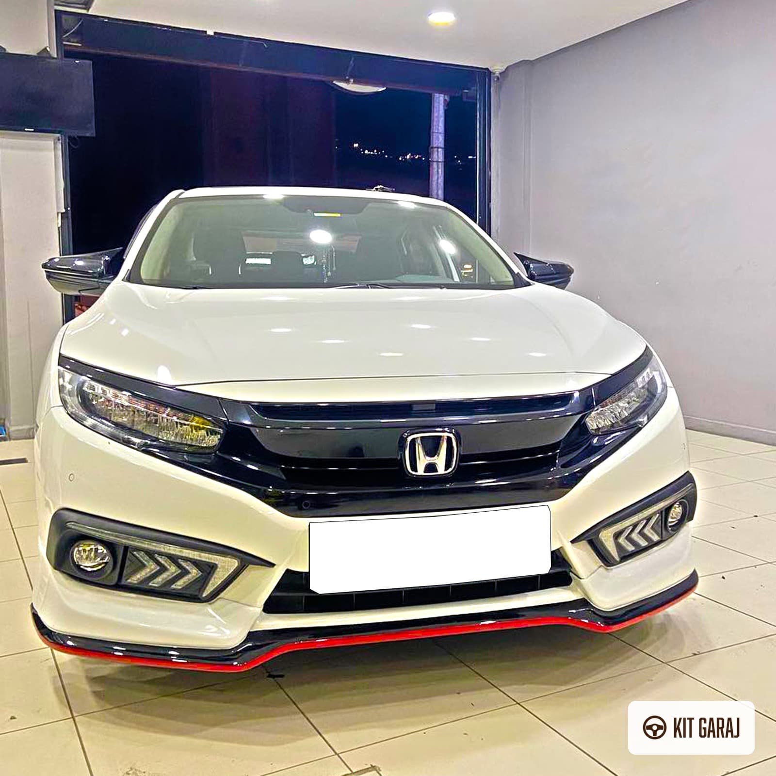 Honda Civic Makyajsız FC5 Ön Ek (Plastik) Boyasız (5/8)