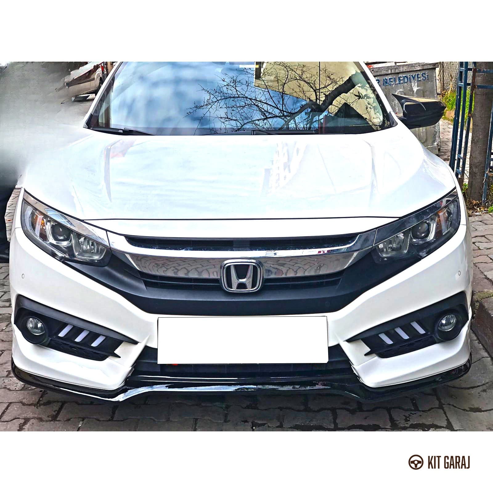 Honda Civic Makyajsız FC5 Ön Ek (Plastik) Boyasız (8/8)