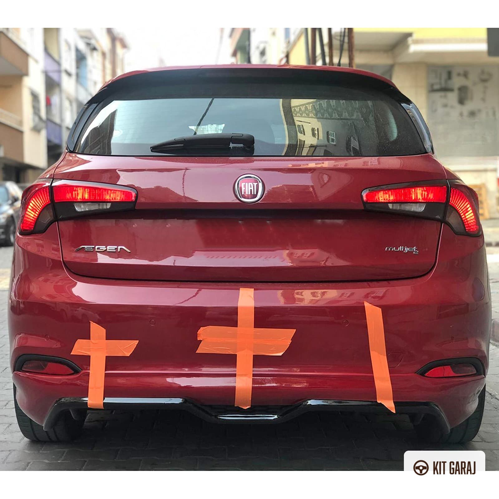 Fiat Egea HB Arka Ek (Plastik) Boyasız (7/8)