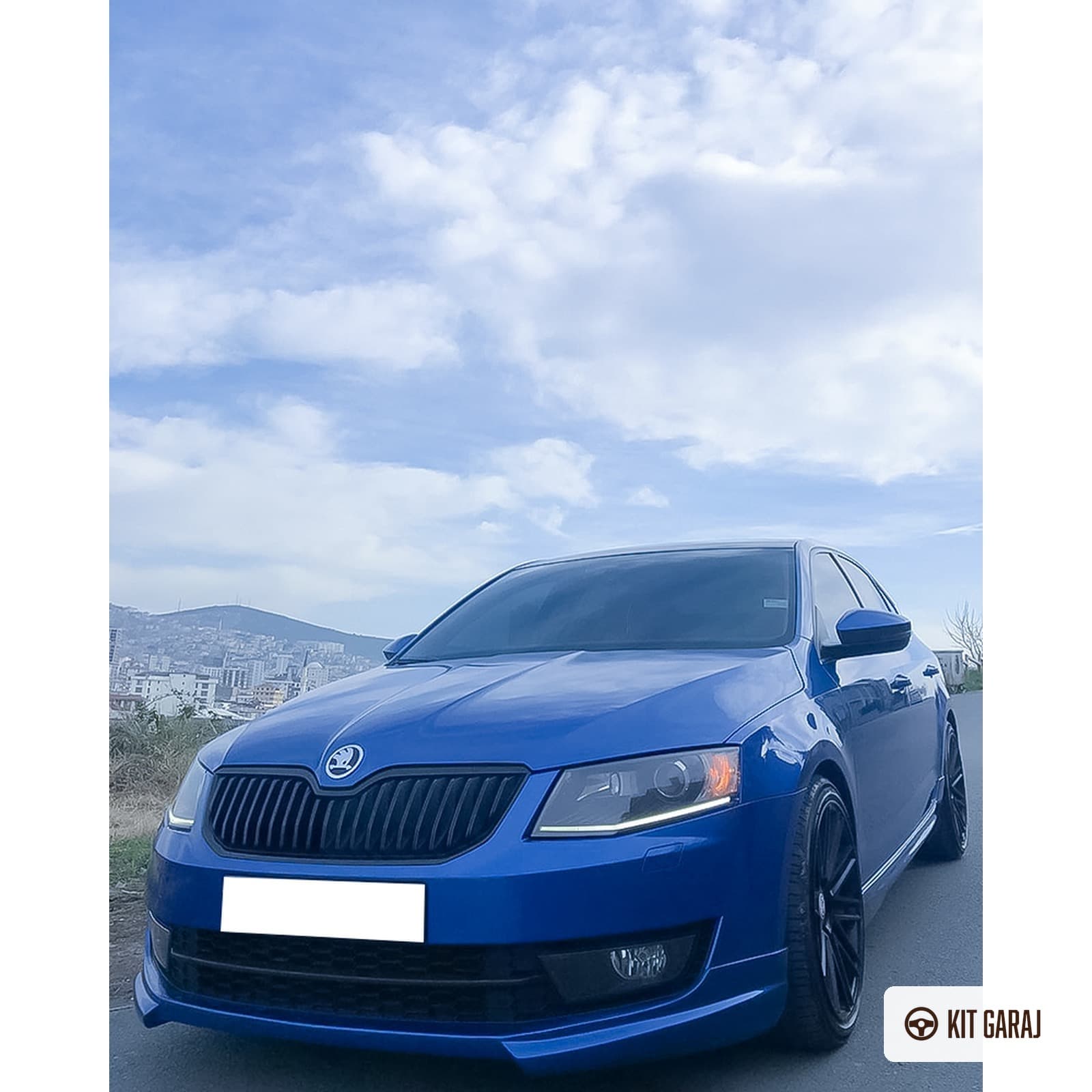 Skoda Octavia Ön Ek (Plastik) Boyasız