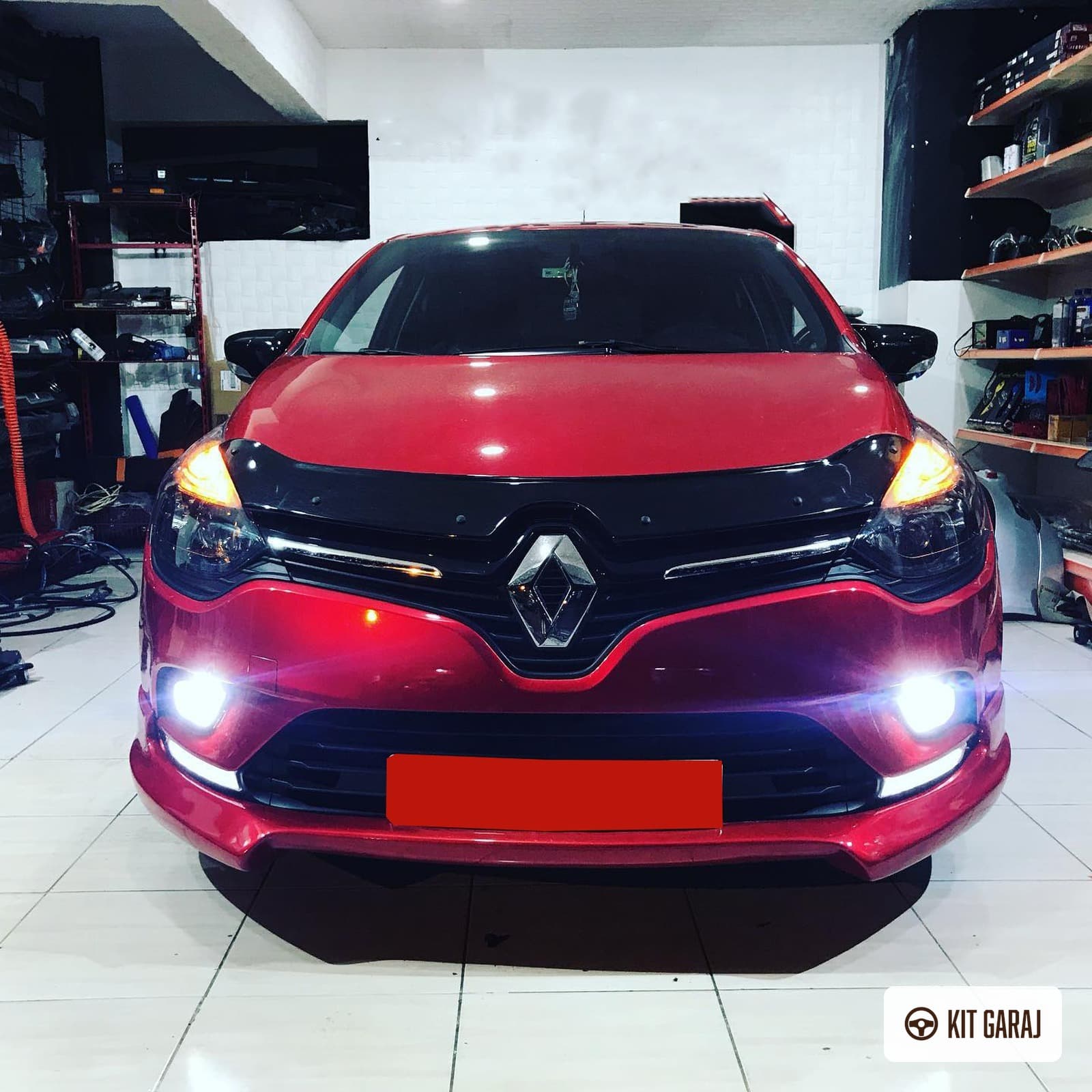 Renault Clio Makyajlı Ön Ek (Plastik) Boyasız