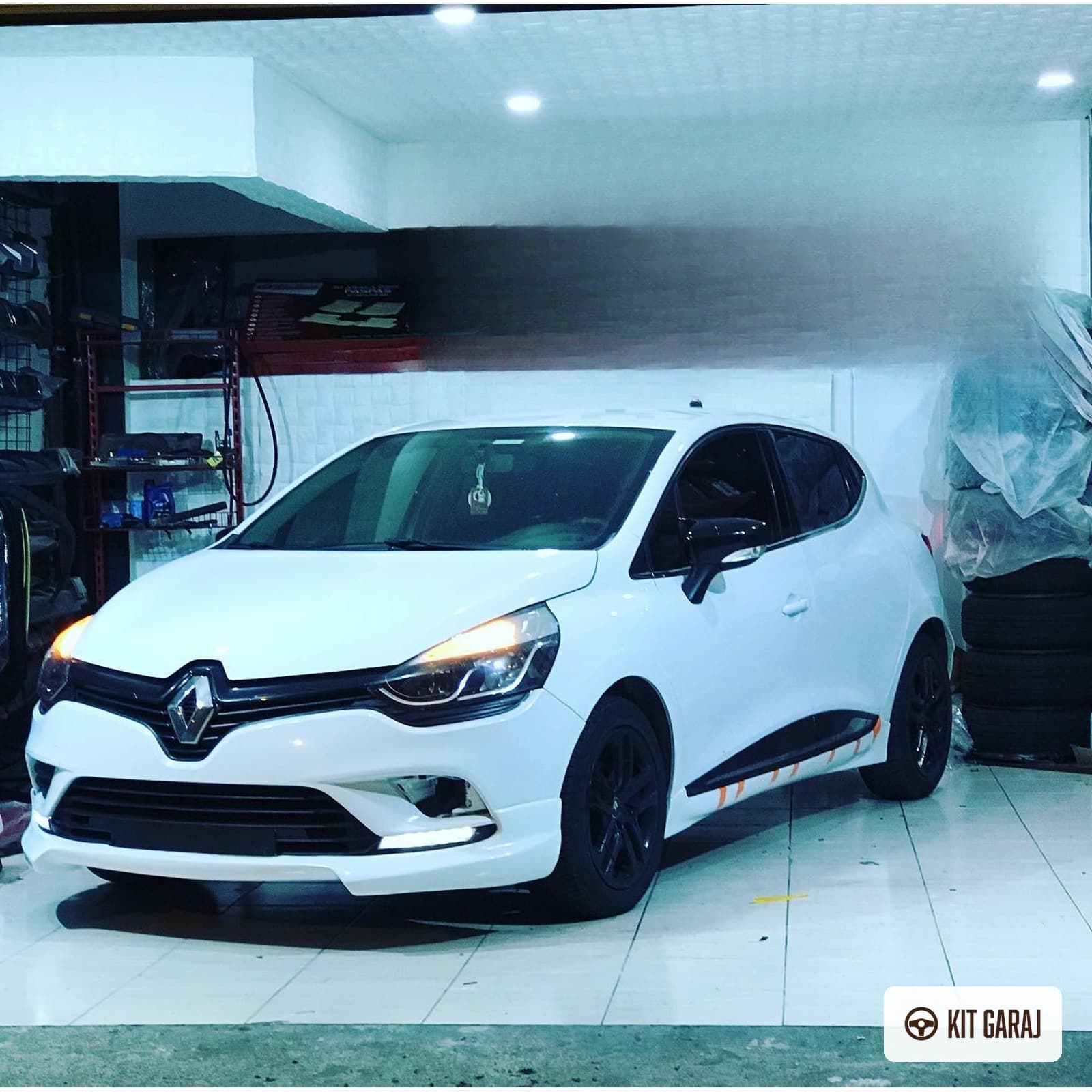 Renault Clio Makyajlı Ön Ek (Plastik) Boyasız (7/8)