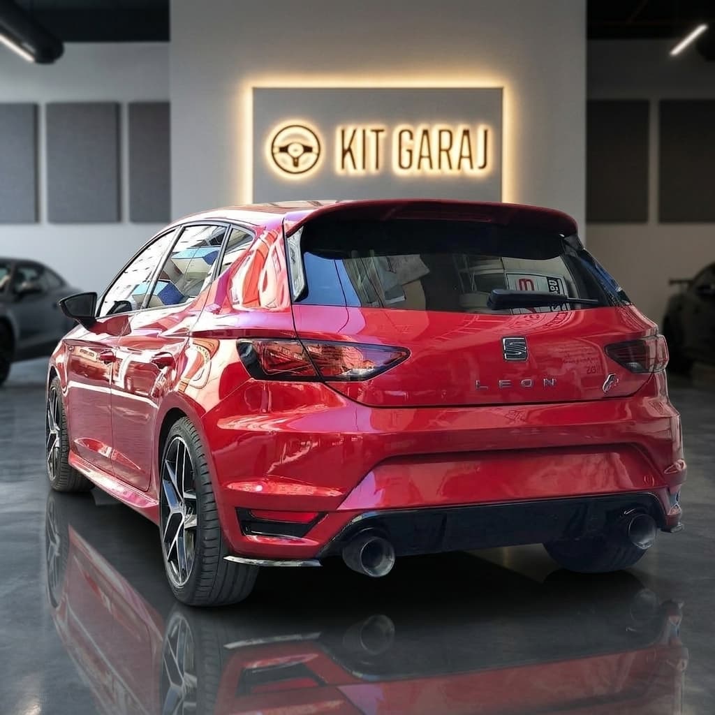 Seat Leon Mk3 2012-2020 Aero Arka Tampon (Plastik) Boyasız (3/8)