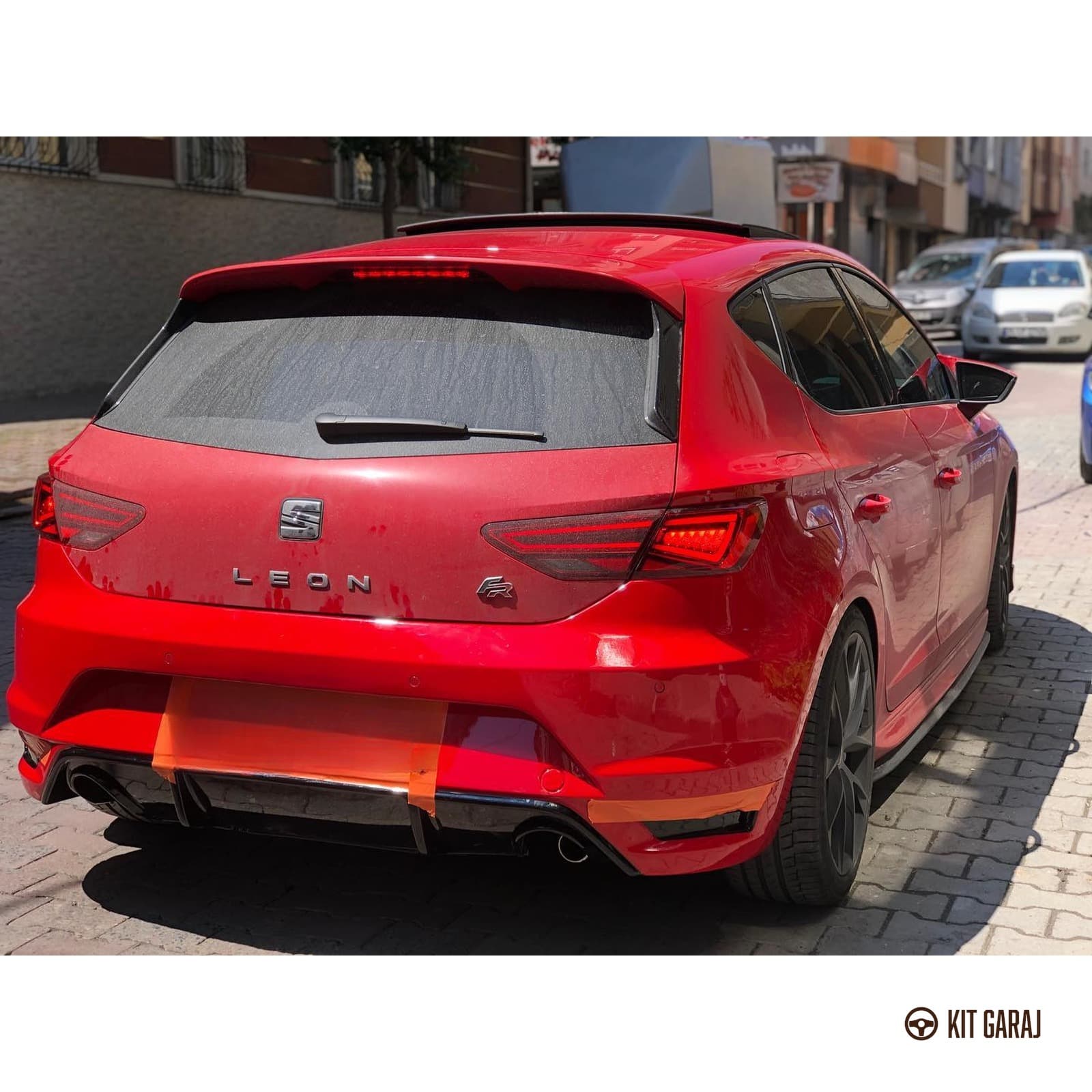 Seat Leon Mk3 2012-2020 Aero Arka Tampon (Plastik) Boyasız (7/7)