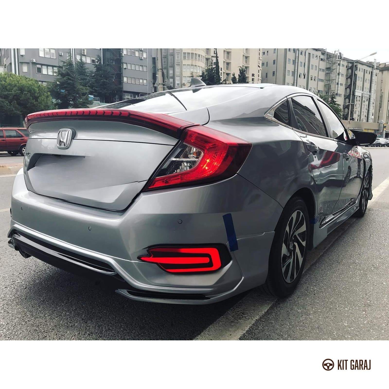Honda Civic FC5 2016-2021 Turbo Arka Ek (Plastik) Boyasız