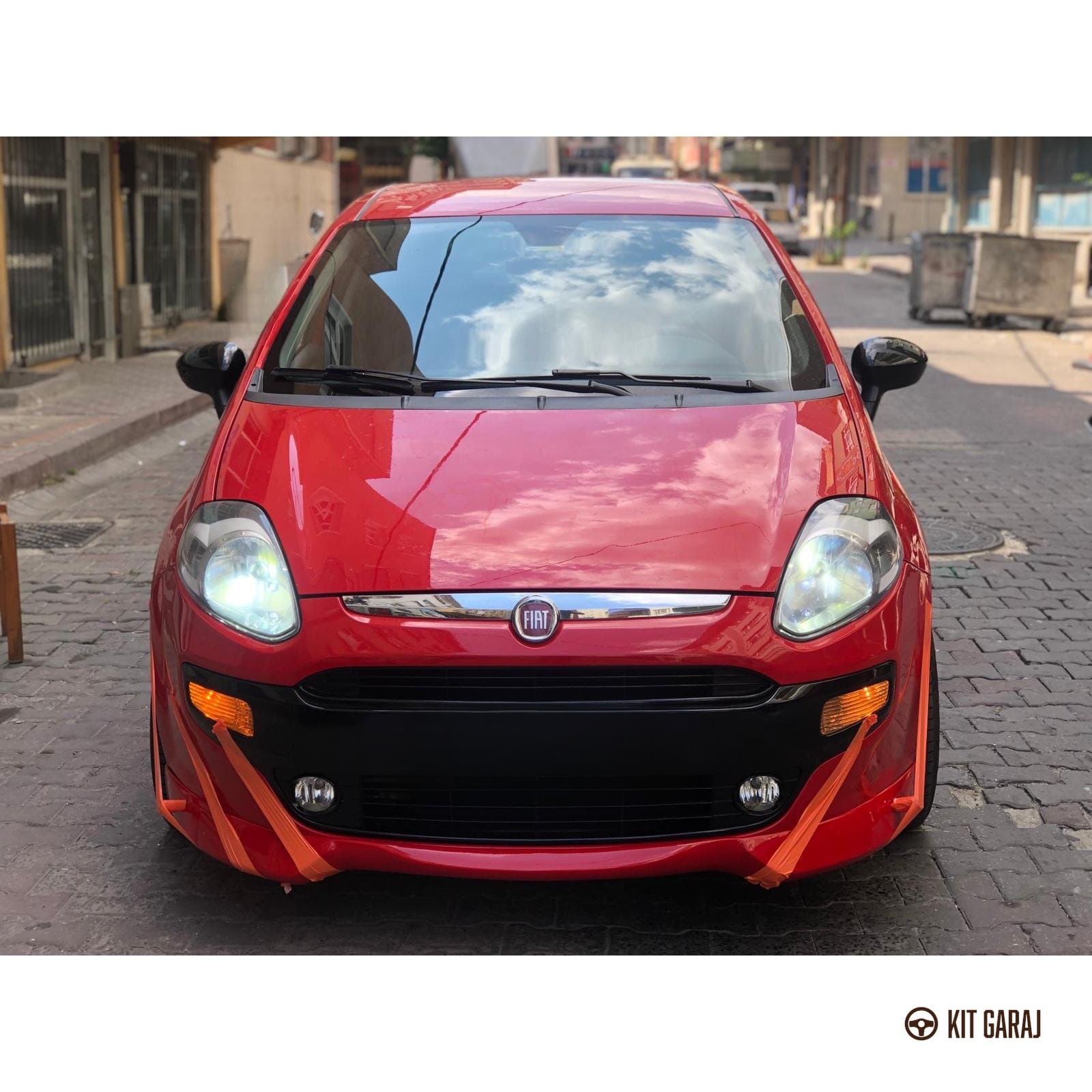 Fiat Punto Evo Stimetz Ön Ek (Plastik) Boyasız