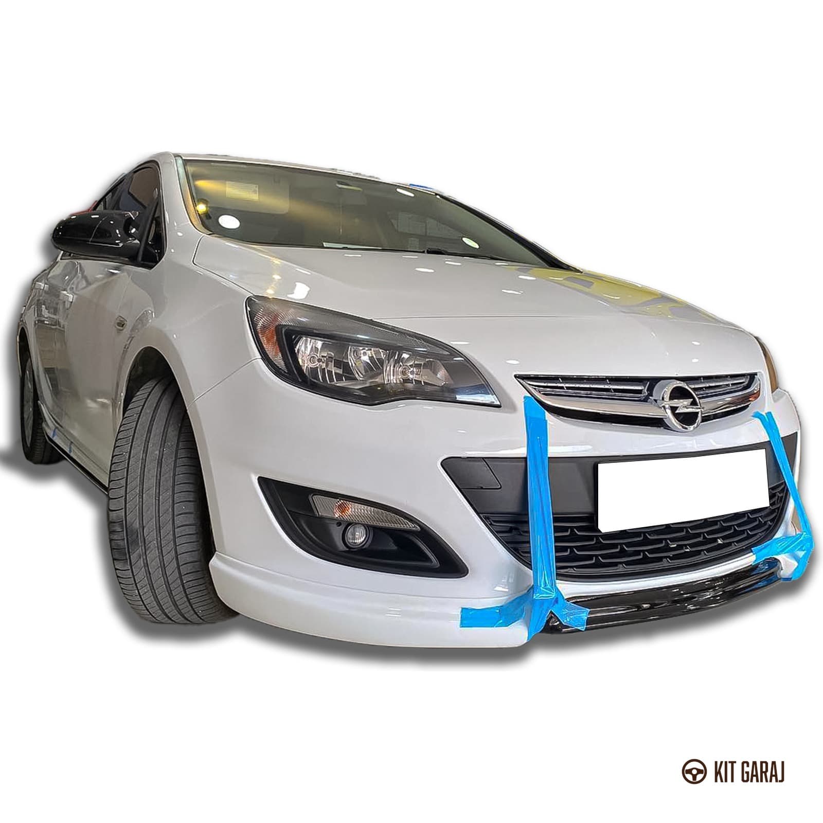 Opel Astra Makyajlı 2012-2020 Custom Ön Ek (Plastik) Boyasız (3/6)