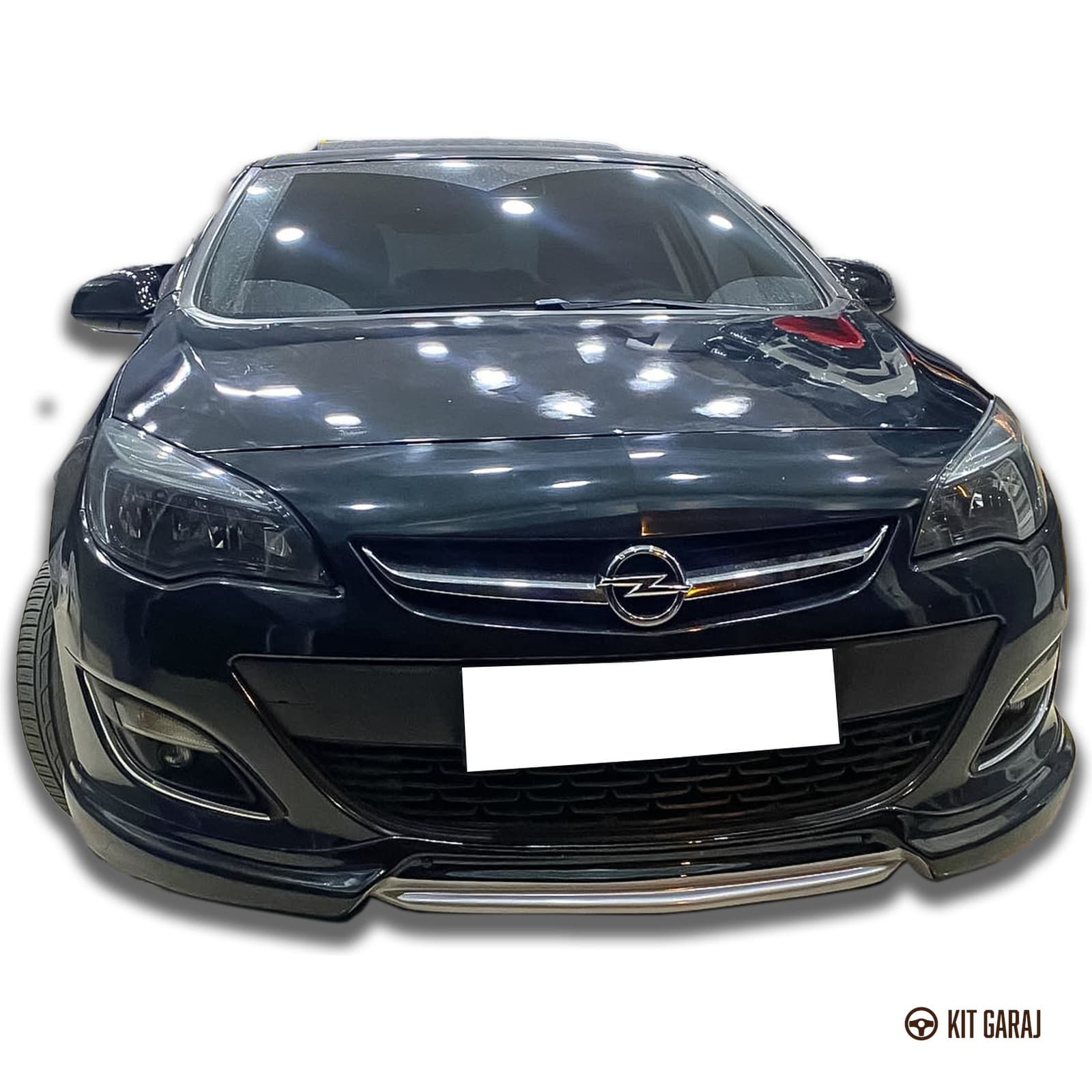 Opel Astra Makyajlı 2012-2020 Custom Ön Ek (Plastik) Boyasız (4/6)