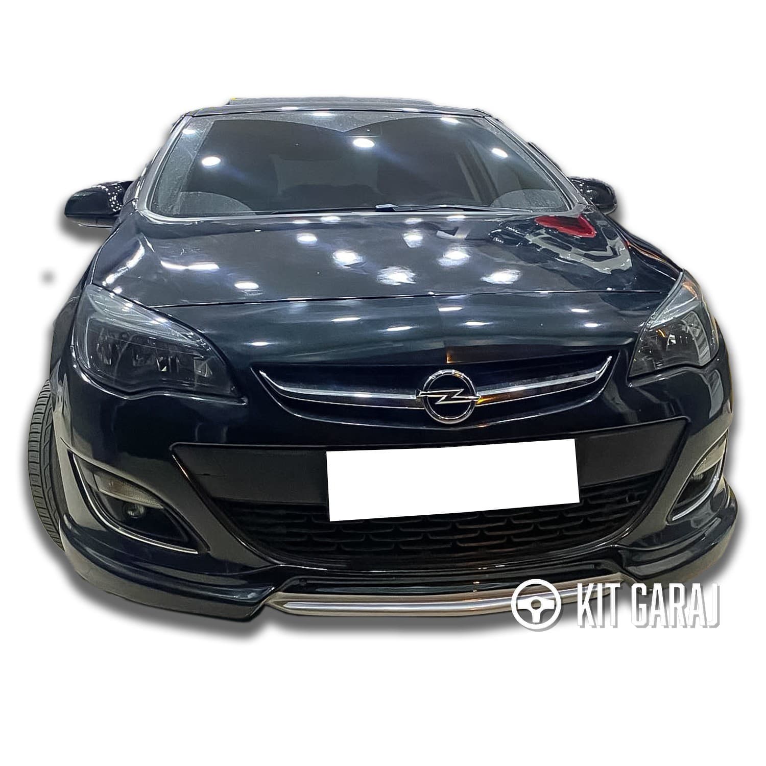 Opel Astra Makyajlı 2012-2020 Custom Ön Ek (Plastik) Boyasız (5/8)