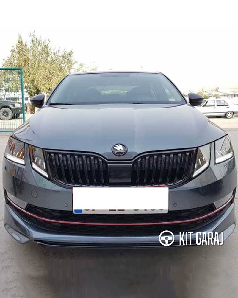 Skoda Octavia 2018 ABT Ön Ek (Plastik) Boyasız