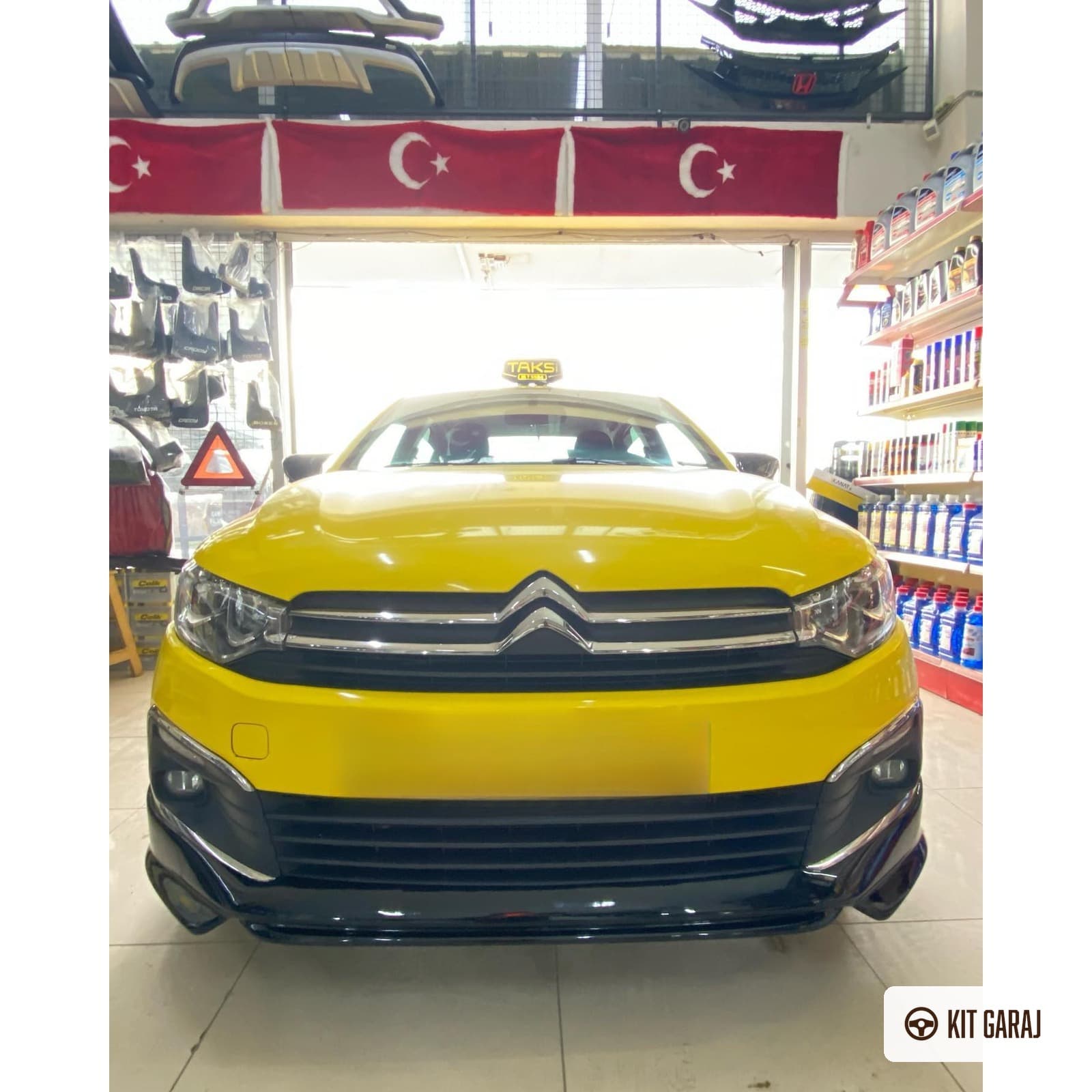 Citroën C-Elysee 2017-2023 Ön Ek (Plastik) Boyasız