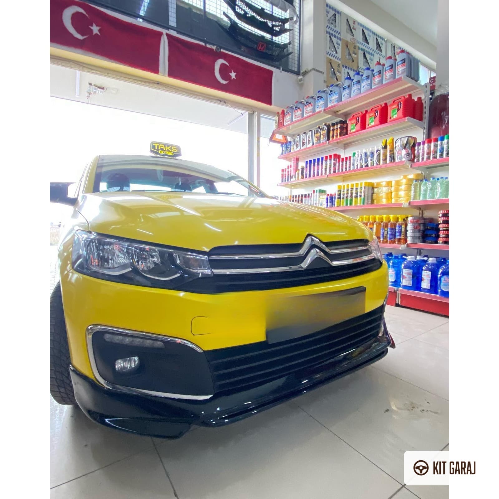 Citroën C-Elysee 2017-2023 Ön Ek (Plastik) Boyasız (3/8)