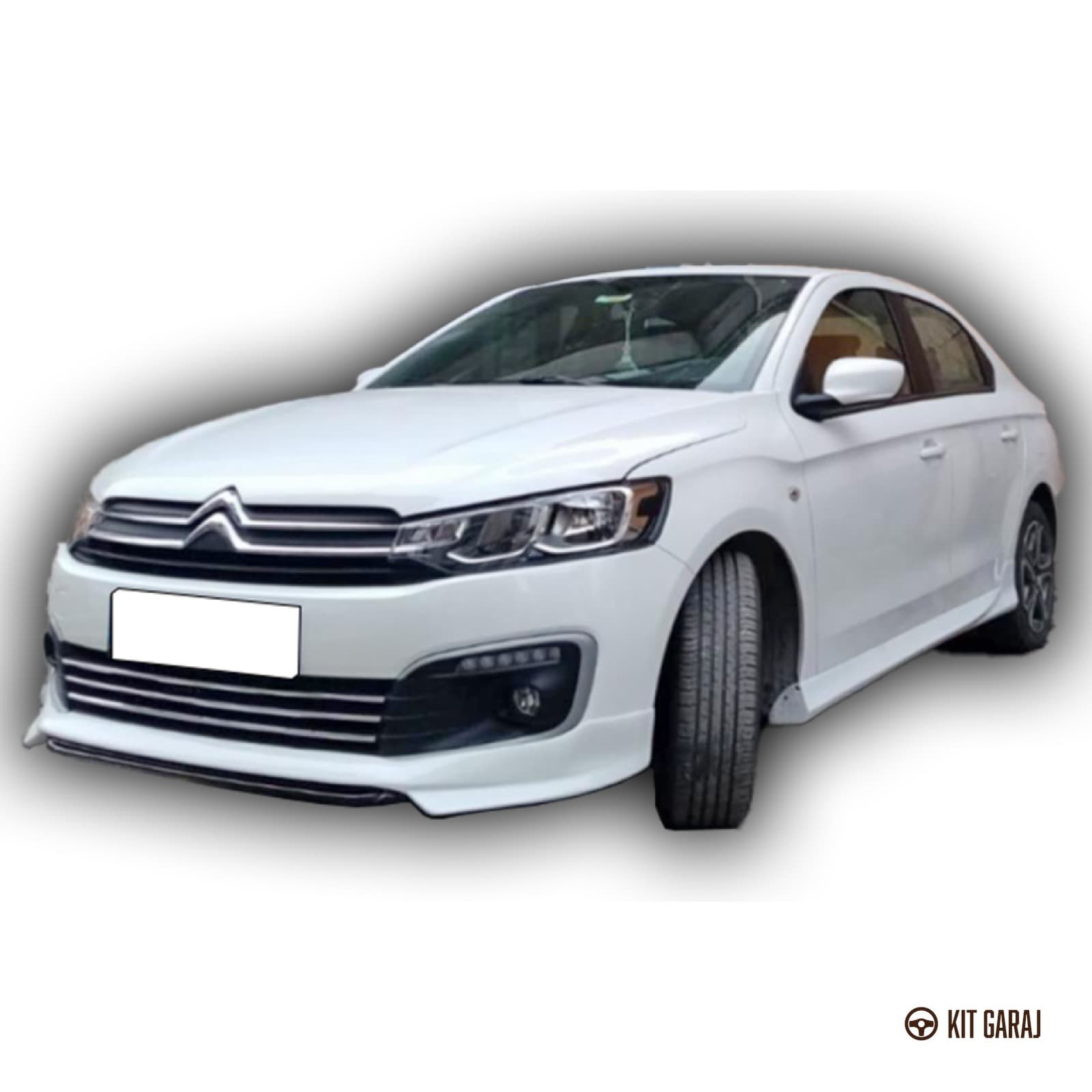 Citroën C-Elysee 2017-2023 Ön Ek (Plastik) Boyasız (4/8)