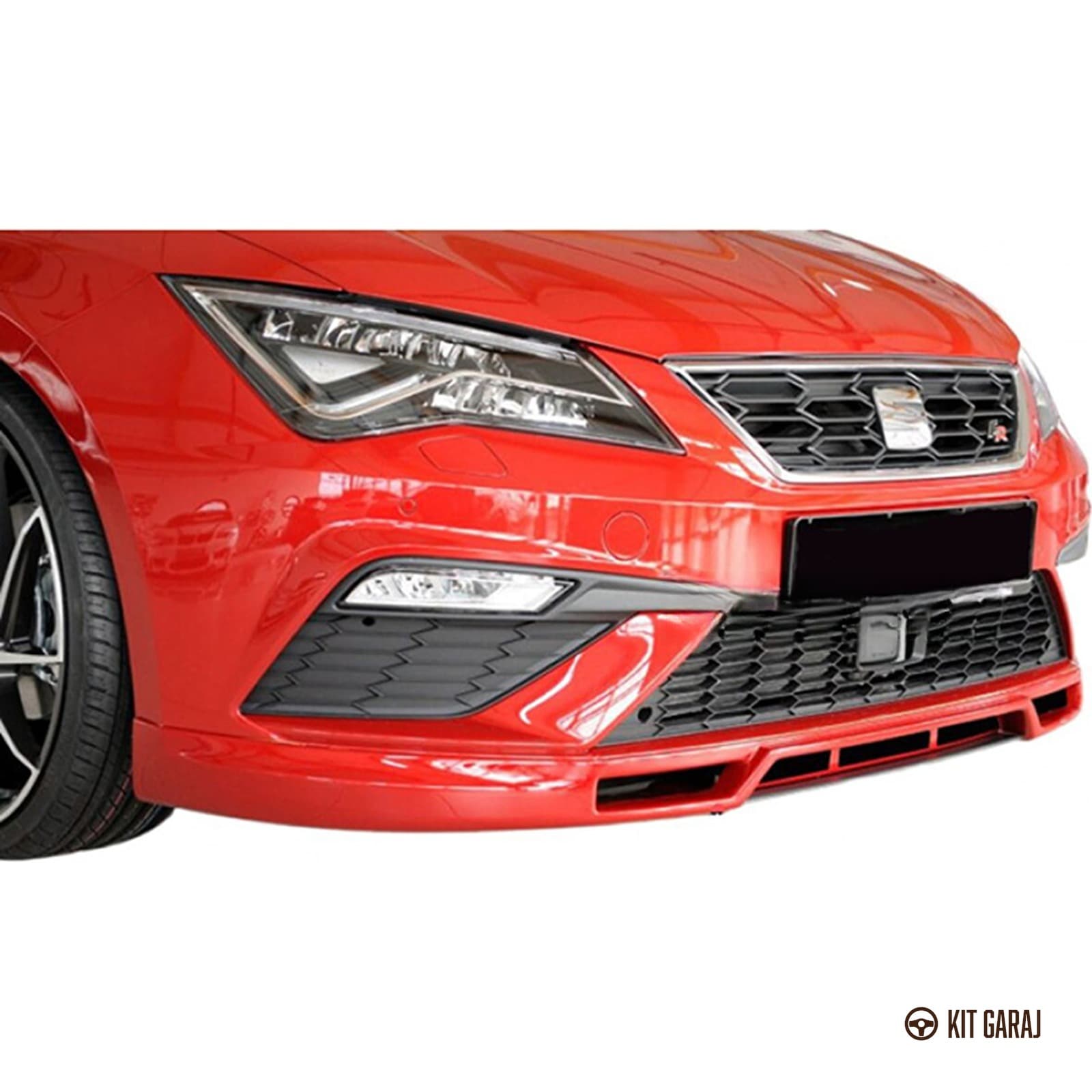 Seat Leon Mk3 2017-2020 Rieger Makyajlı Ön Ek (Plastik) Boyasız