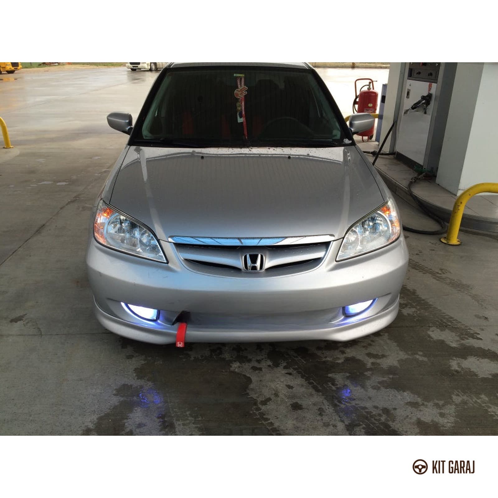 Honda Civic 2004-2006 Type R Ön Ek No:4 (Plastik) Boyasız