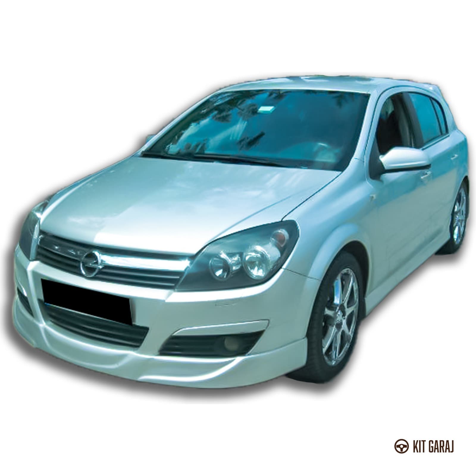 Opel Astra Makyajsız 2004-2007 Ön Ek (Plastik) Boyasız