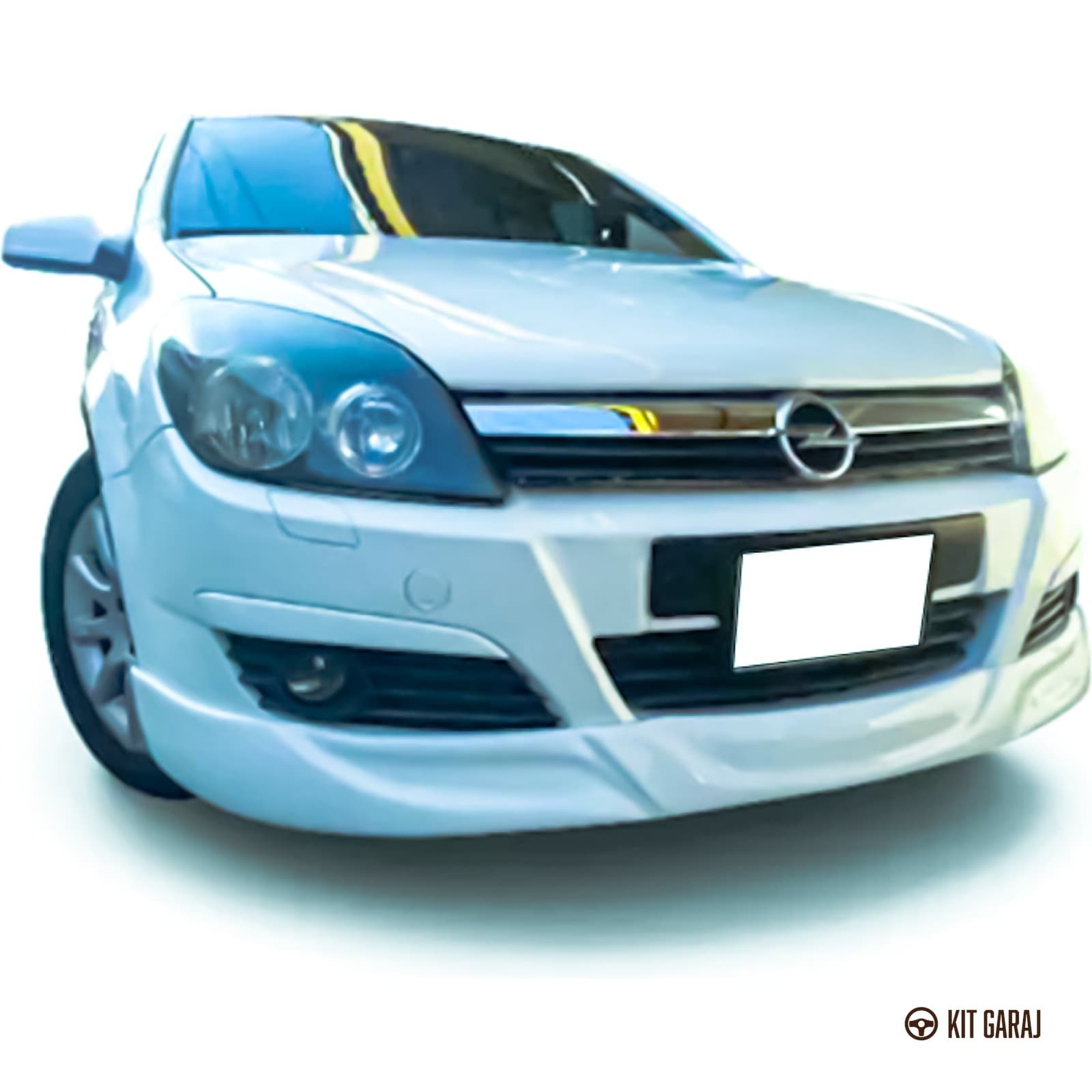 Opel Astra Makyajsız 2004-2007 Ön Ek (Plastik) Boyasız (3/5)