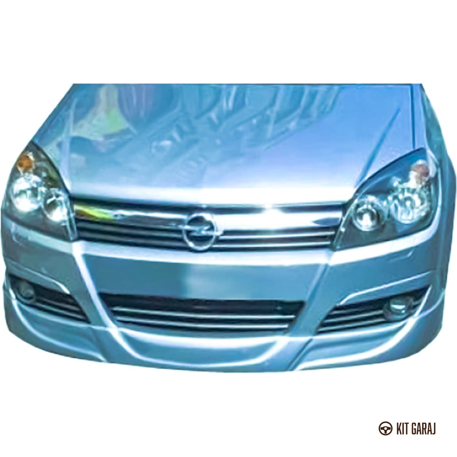 Opel Astra Makyajsız 2004-2007 Ön Ek (Plastik) Boyasız (4/5)