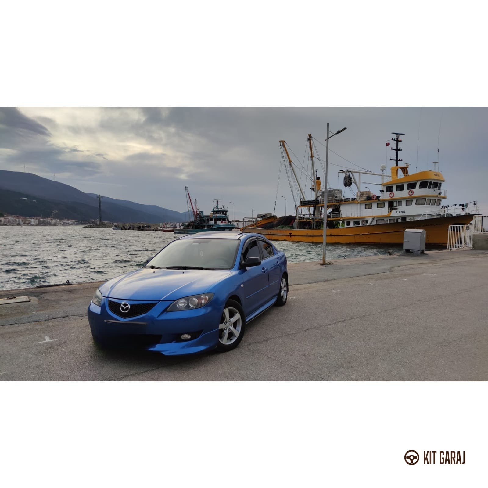 Mazda 3 Ön Ek (Plastik) Boyasız