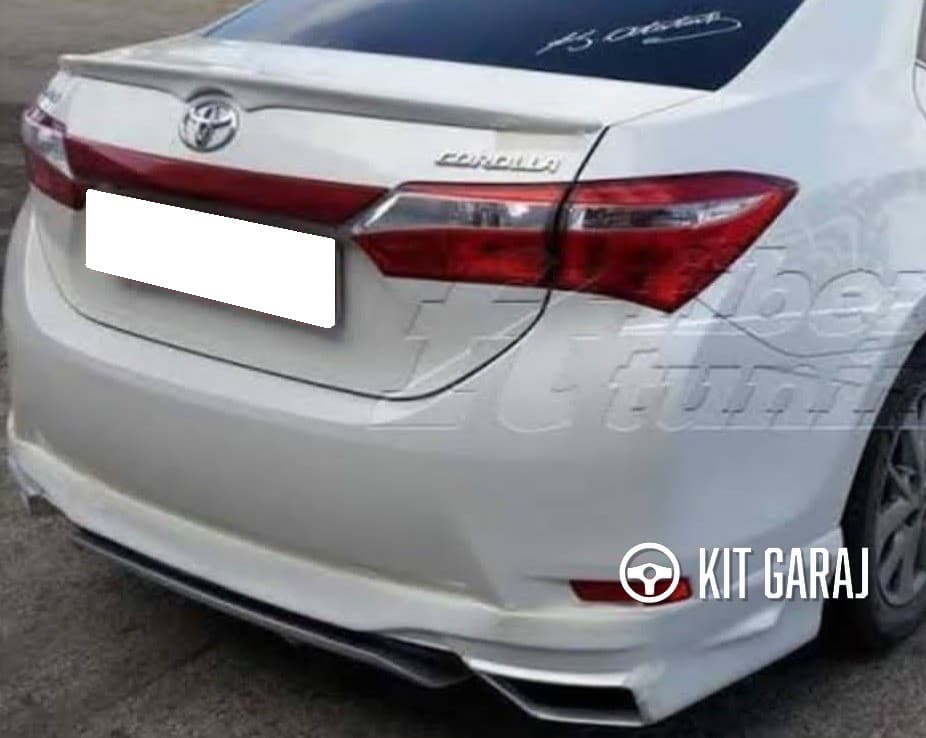 Toyota Corolla Custom Arka Ek (Plastik) Boyasız (2/3)