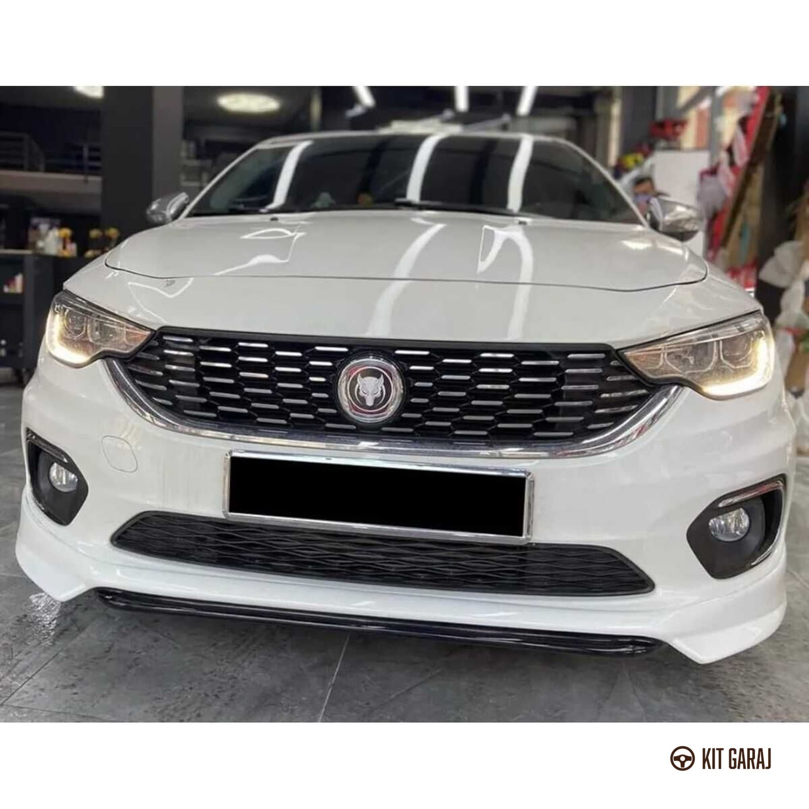 Fiat Egea Makyajsız 2015-2021 Body Kit (Plastik) Boyasız
