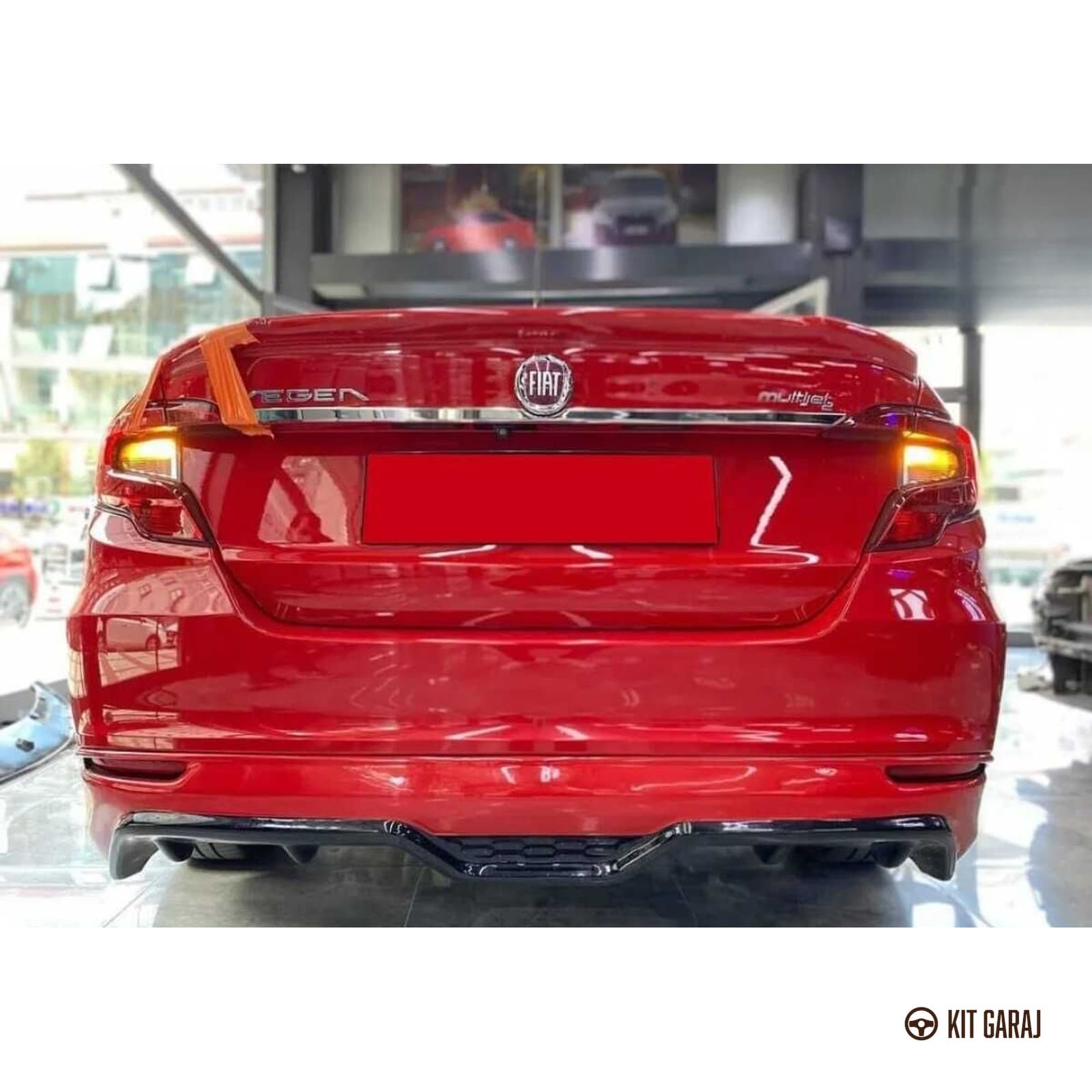 Fiat Egea Makyajsız 2015-2021 Body Kit (Plastik) Boyasız (5/5)