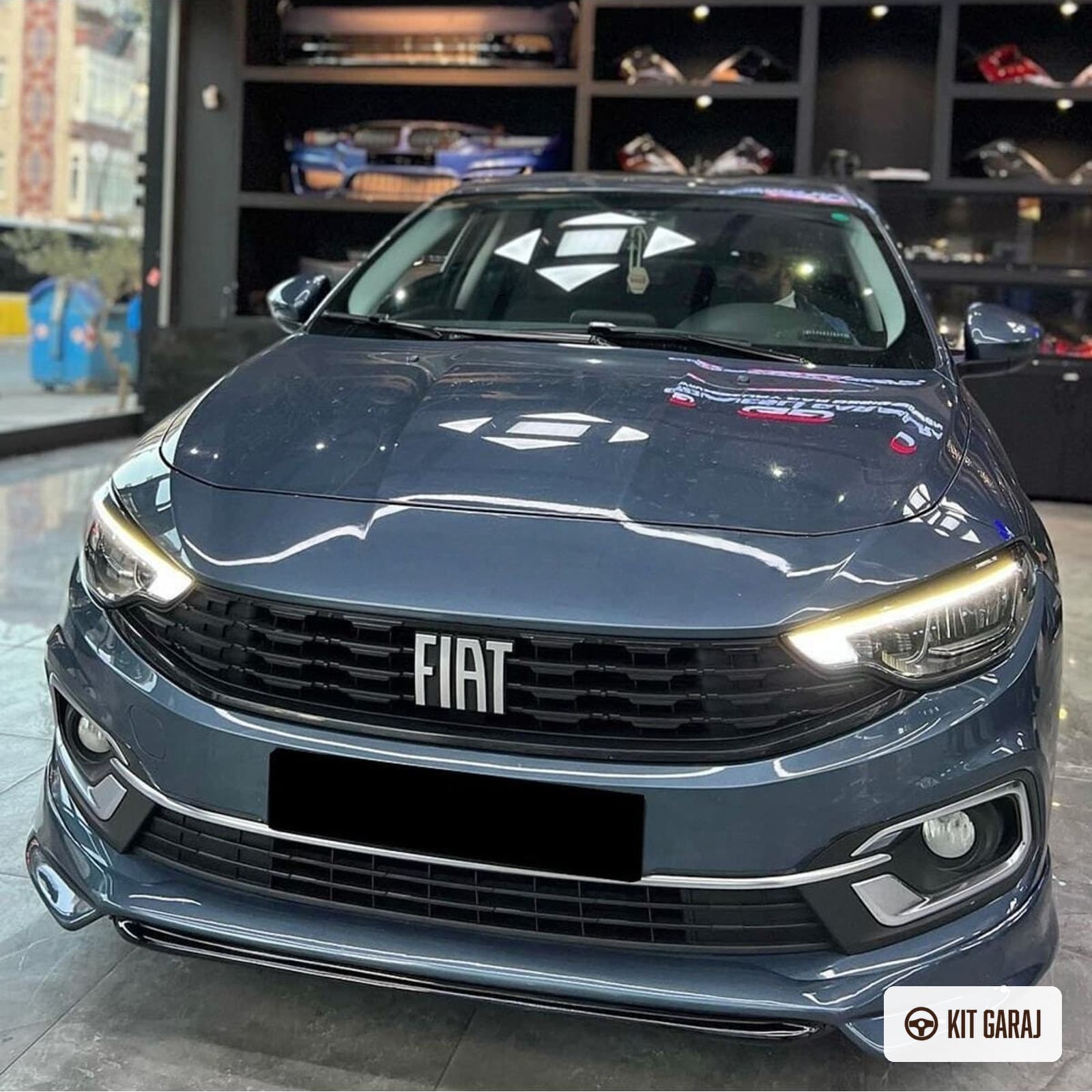 Fiat Egea Sedan 2021-2025 Makyajlı Body Kit (Plastik) Boyasız