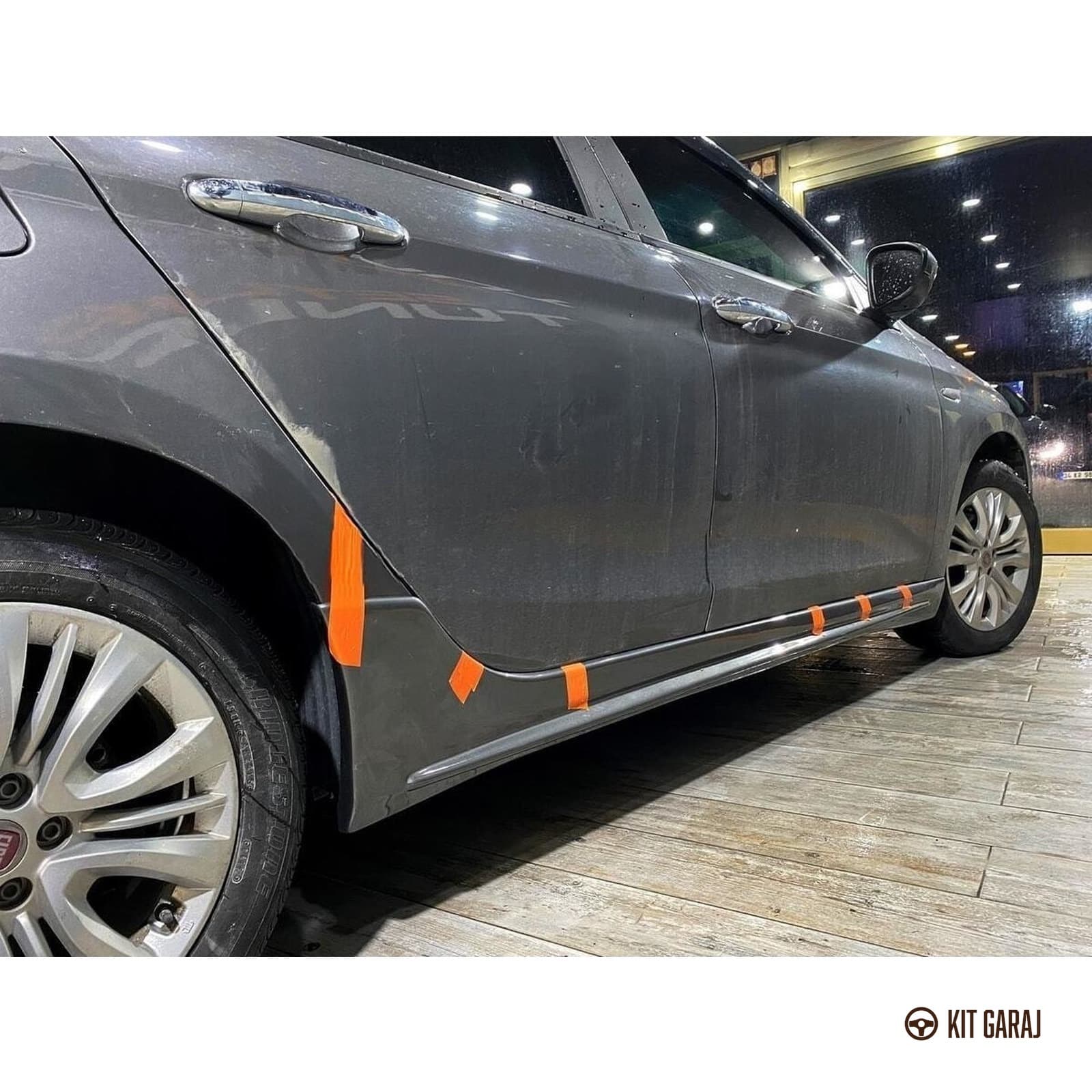 Fiat Egea Sedan 2021-2025 Makyajlı Body Kit (Plastik) Boyasız (4/6)