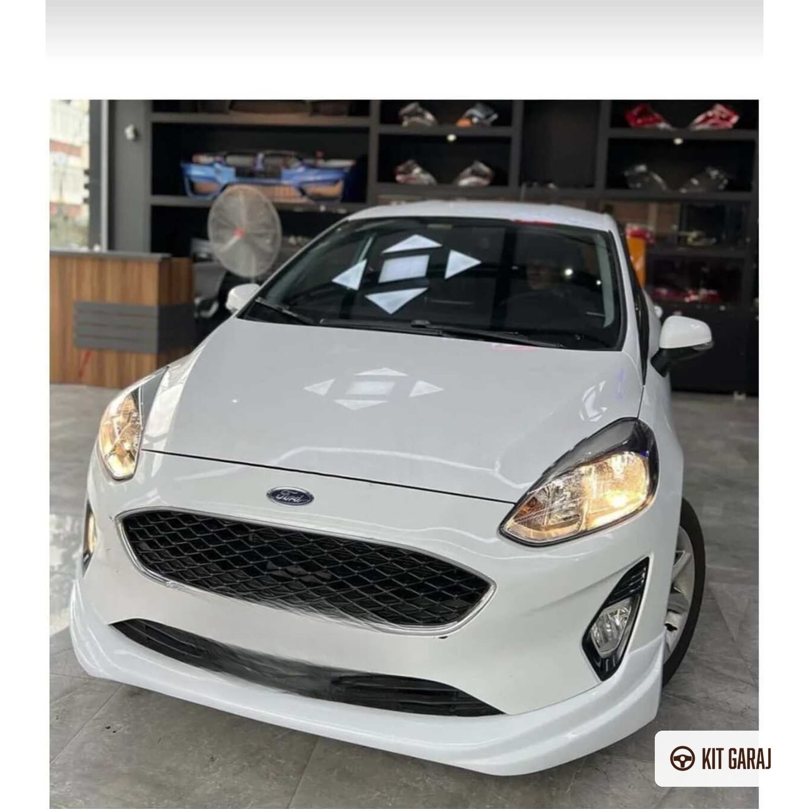 Ford Fiesta 2018+ Body Kit Seti Plastik Boyasız