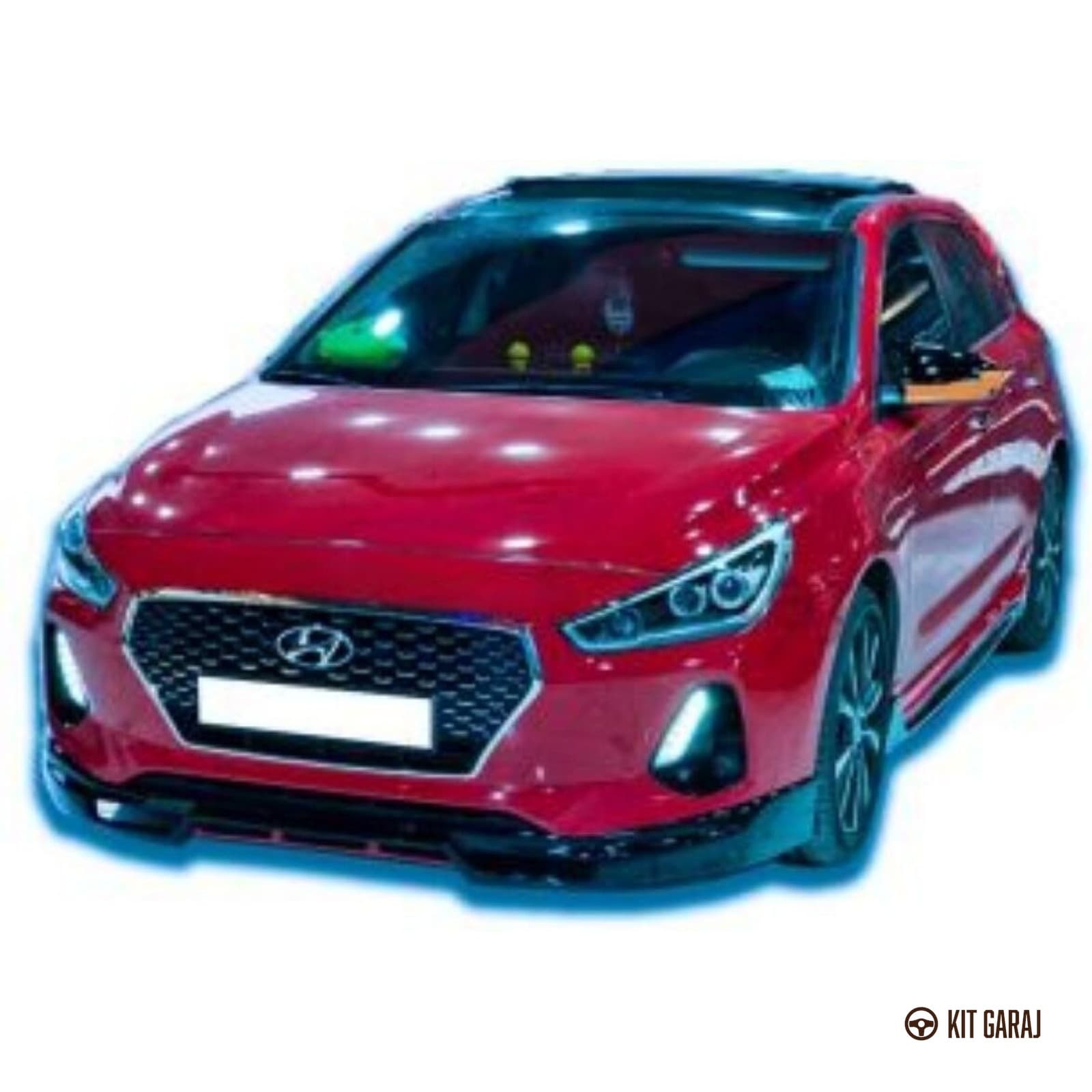 Hyundai i30 Makyajlı 2017+ Body Kit (Plastik) Boyasız (3/6)