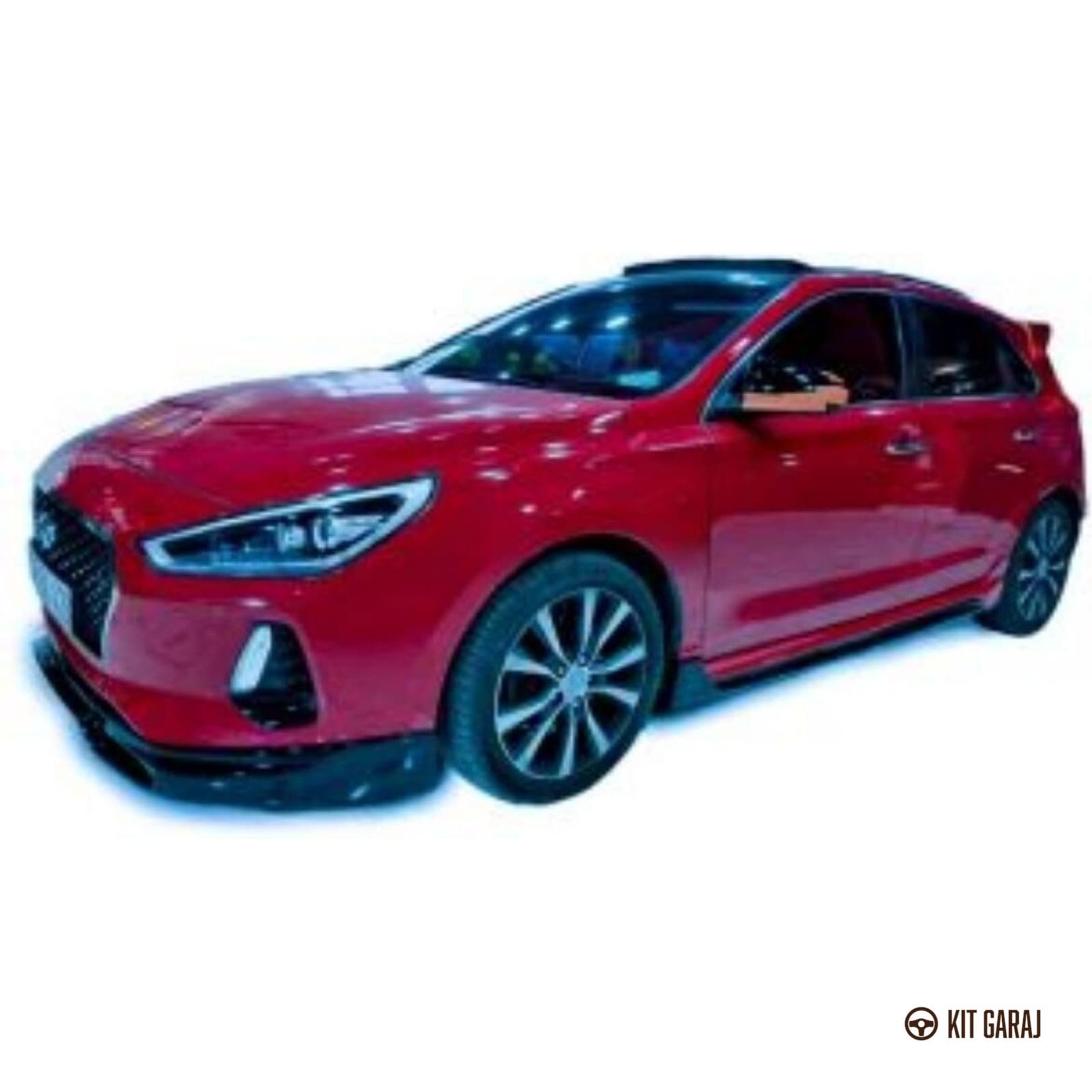 Hyundai i30 Makyajlı 2017+ Body Kit (Plastik) Boyasız (6/6)