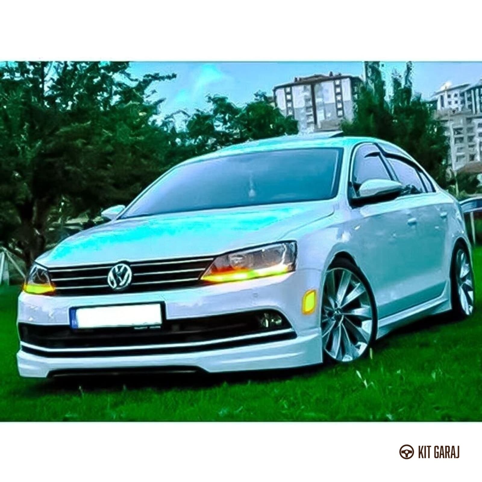 Volkswagen Jetta Makyajlı Body Kit (Plastik) Boyasız (7/8)