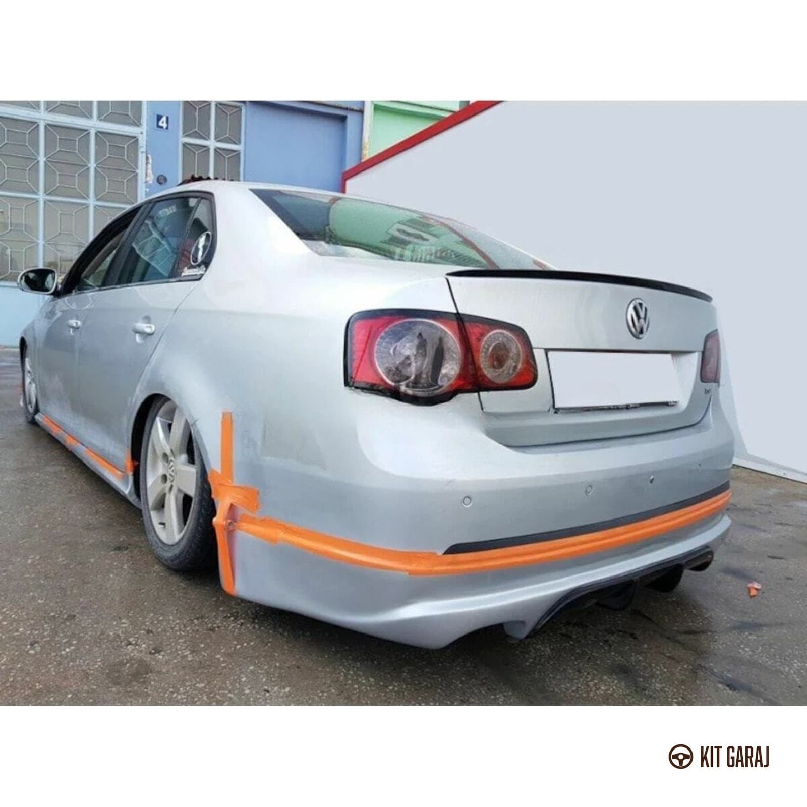 Volkswagen Jetta Mk5 2005-2010 Body Kit (Plastik) Boyasız (3/4)
