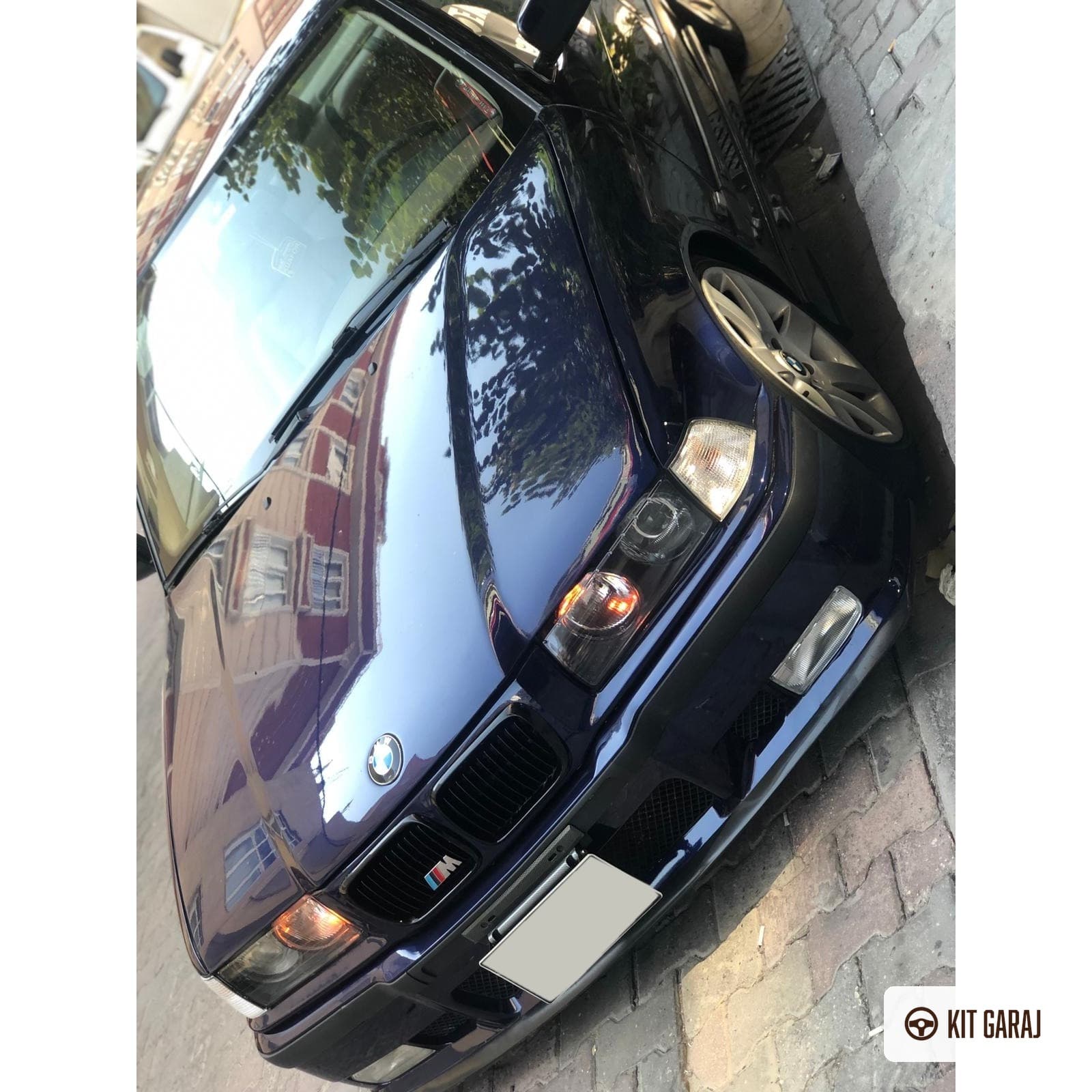 BMW E36 Piano Black Ön Lip (Plastik) Boyalı (3/4)