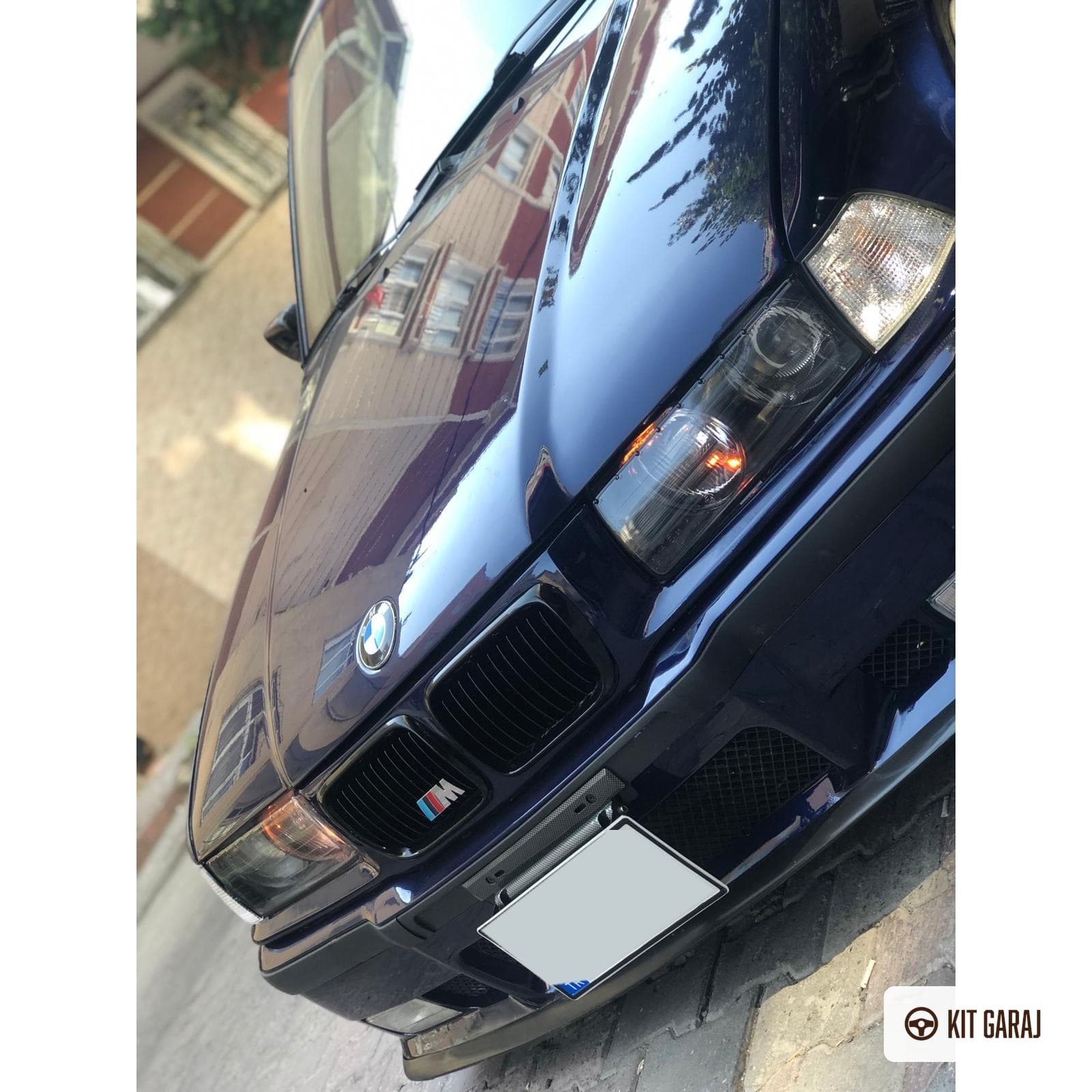 BMW E36 Piano Black Ön Lip (Plastik) Boyalı (4/4)
