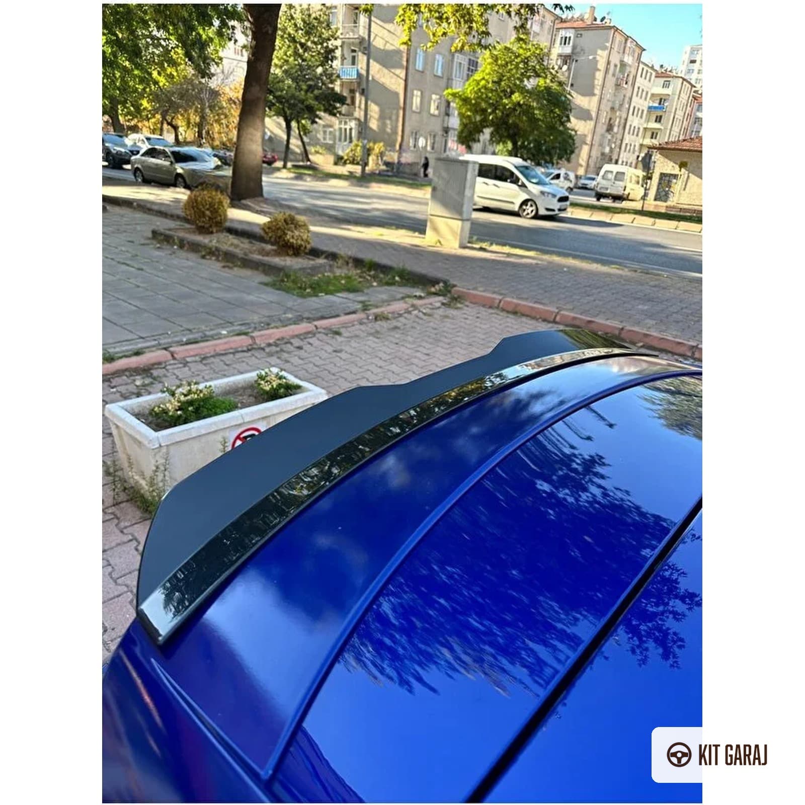 Seat Leon Mk3 2013-2020 Ok Ucu Spoiler Eki 100 Cm (Plastik) Piano Black Boyalı