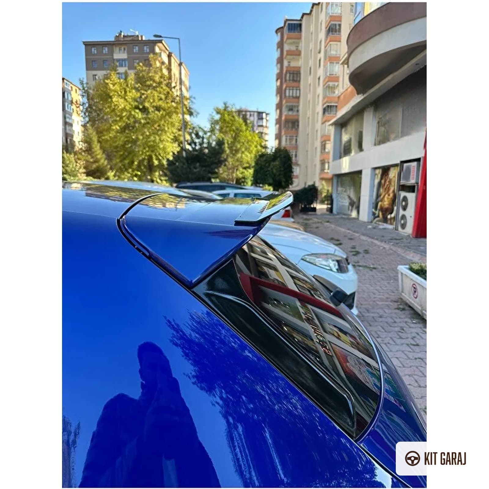 Seat Leon Mk3 2013-2020 Ok Ucu Spoiler Eki 100 Cm (Plastik) Piano Black Boyalı (3/3)