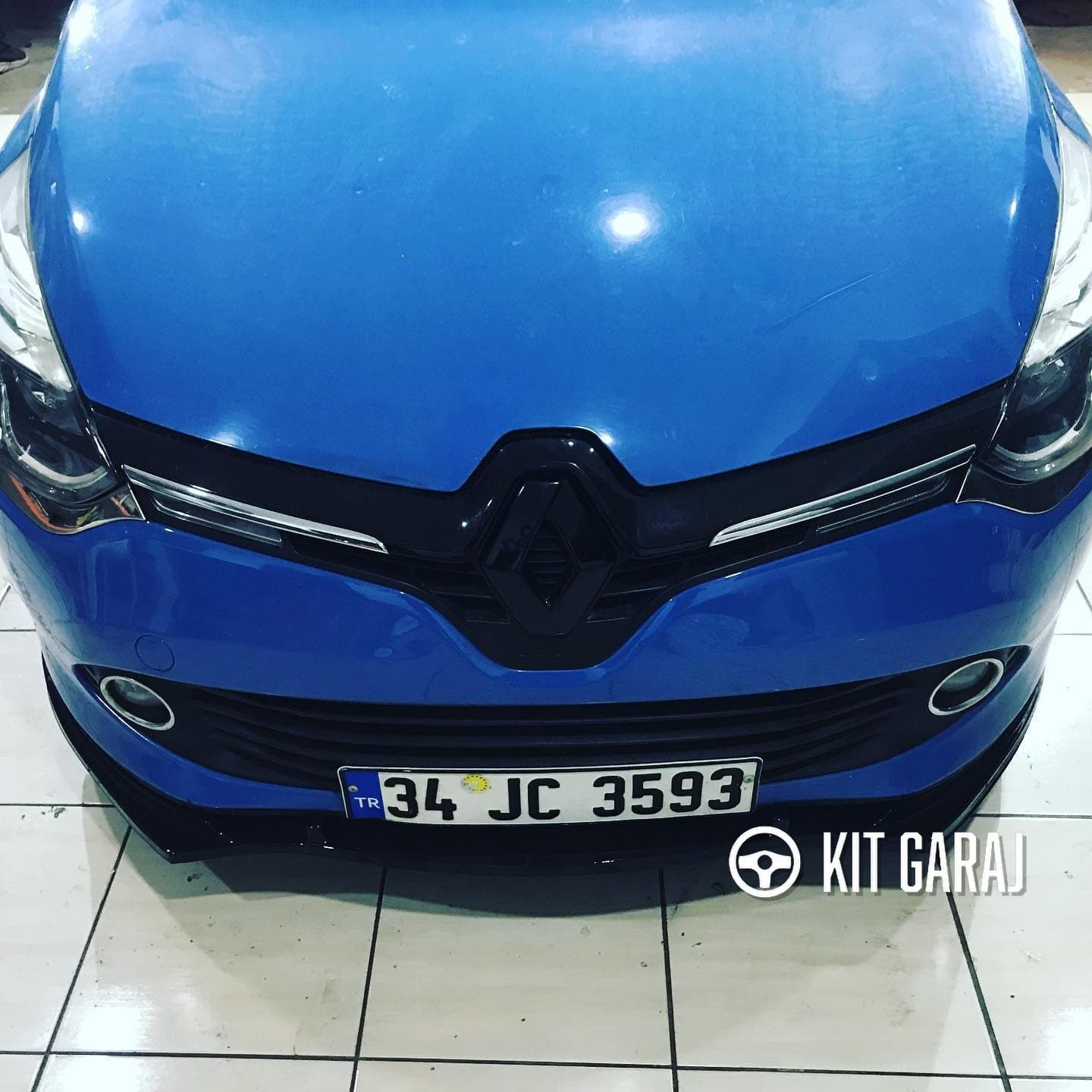 Renault Clio Piano Black Ön Lip (Plastik) Boyalı (6/8)