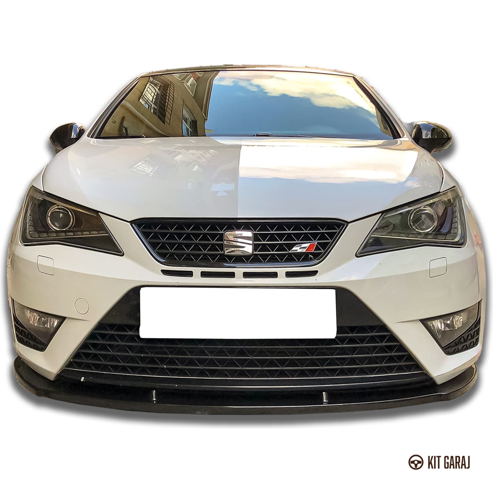 Seat Ibiza 2008-2017 Cupra Piano Black Ön Lip (Plastik) Boyalı (4/7)