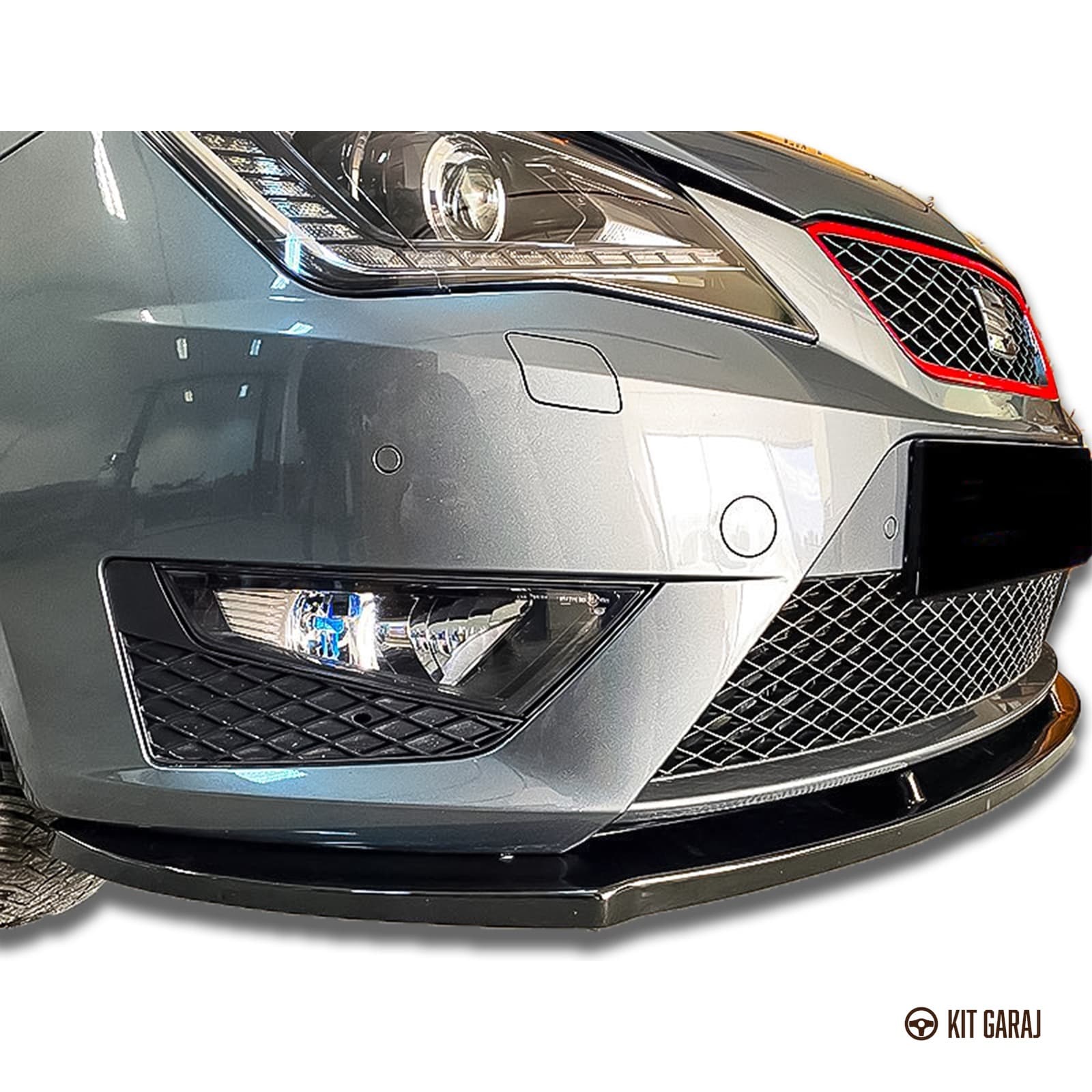 Seat Ibiza 2008-2017 Cupra Piano Black Ön Lip (Plastik) Boyalı (6/7)