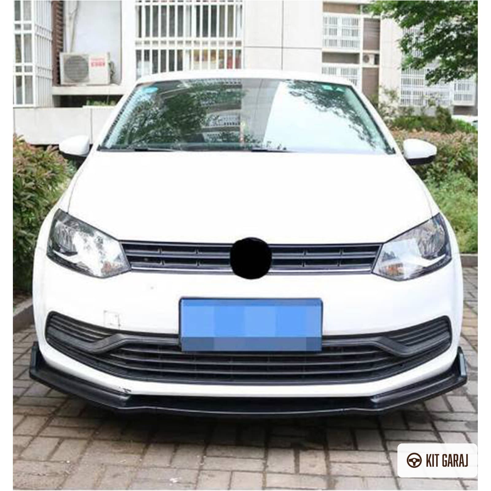 Volkswagen Polo 3 Parça Piano Black Ön Lip (Plastik) Boyalı (3/3)