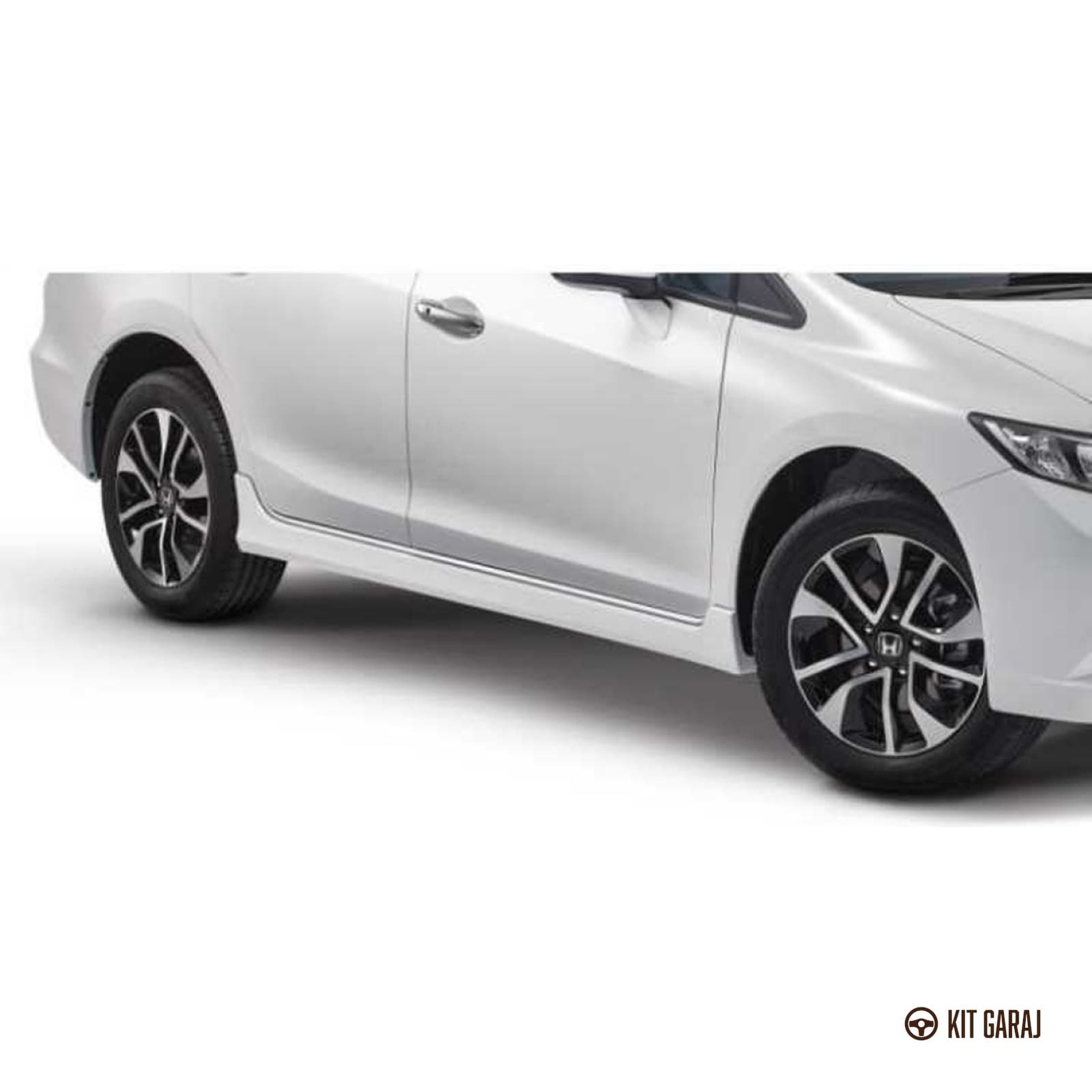 Honda Civic FB7 Modulo Yan Marşpiyel Seti Şık & Dayanıklı Tasarım | Boyasız (4/6)