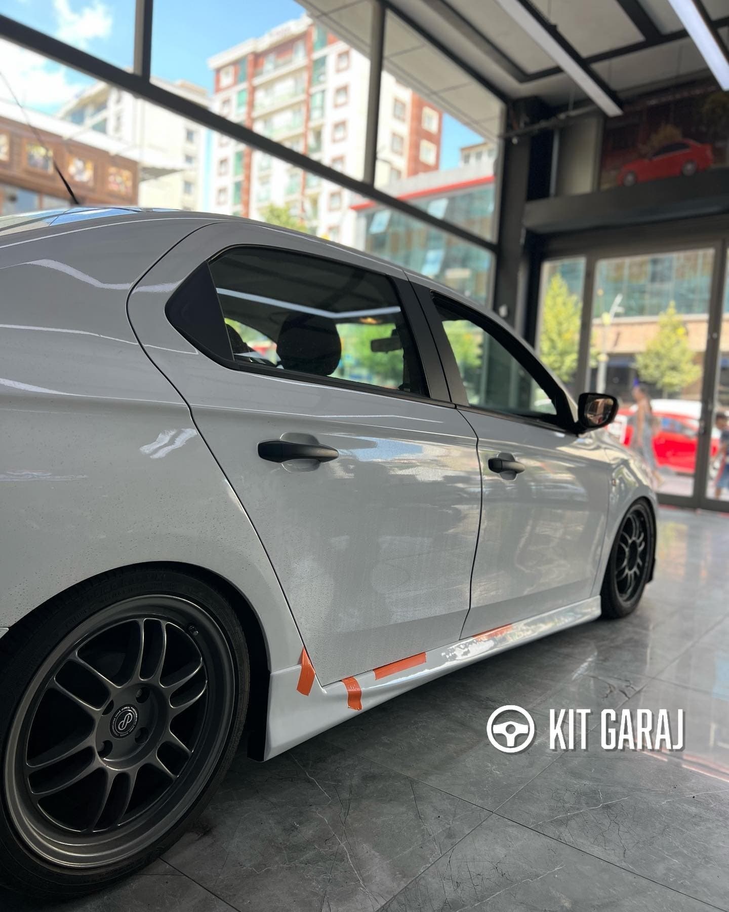 Citroën C-Elysee 2012-2016 Custom Yan Marşpiyel (Plastik) Boyasız (3/3)