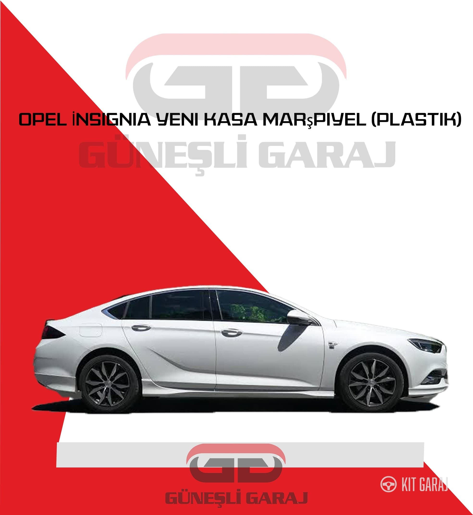 Opel Insignia Marşpiyel (Plastik) Boyasız