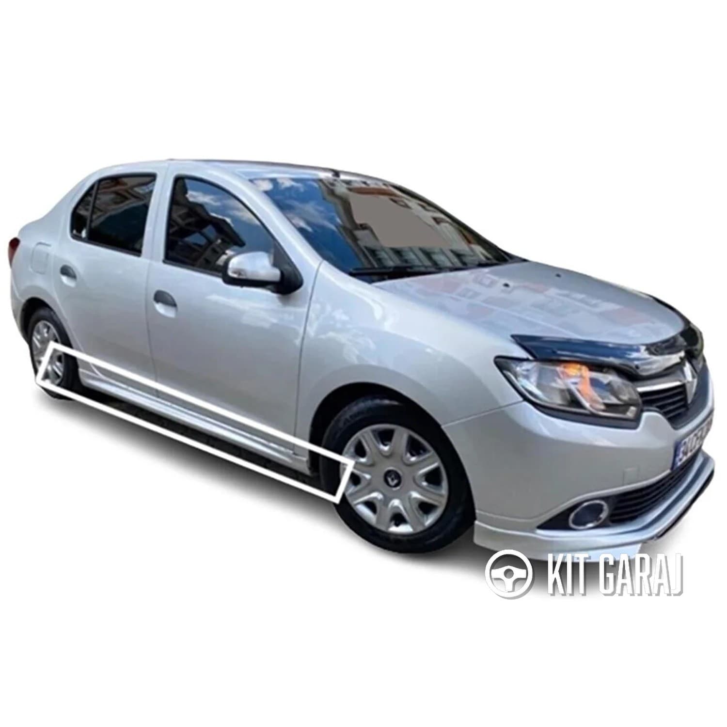 Renault Symbol 2013-2016 Marşpiyel (Plastik) Boyasız (2/2)