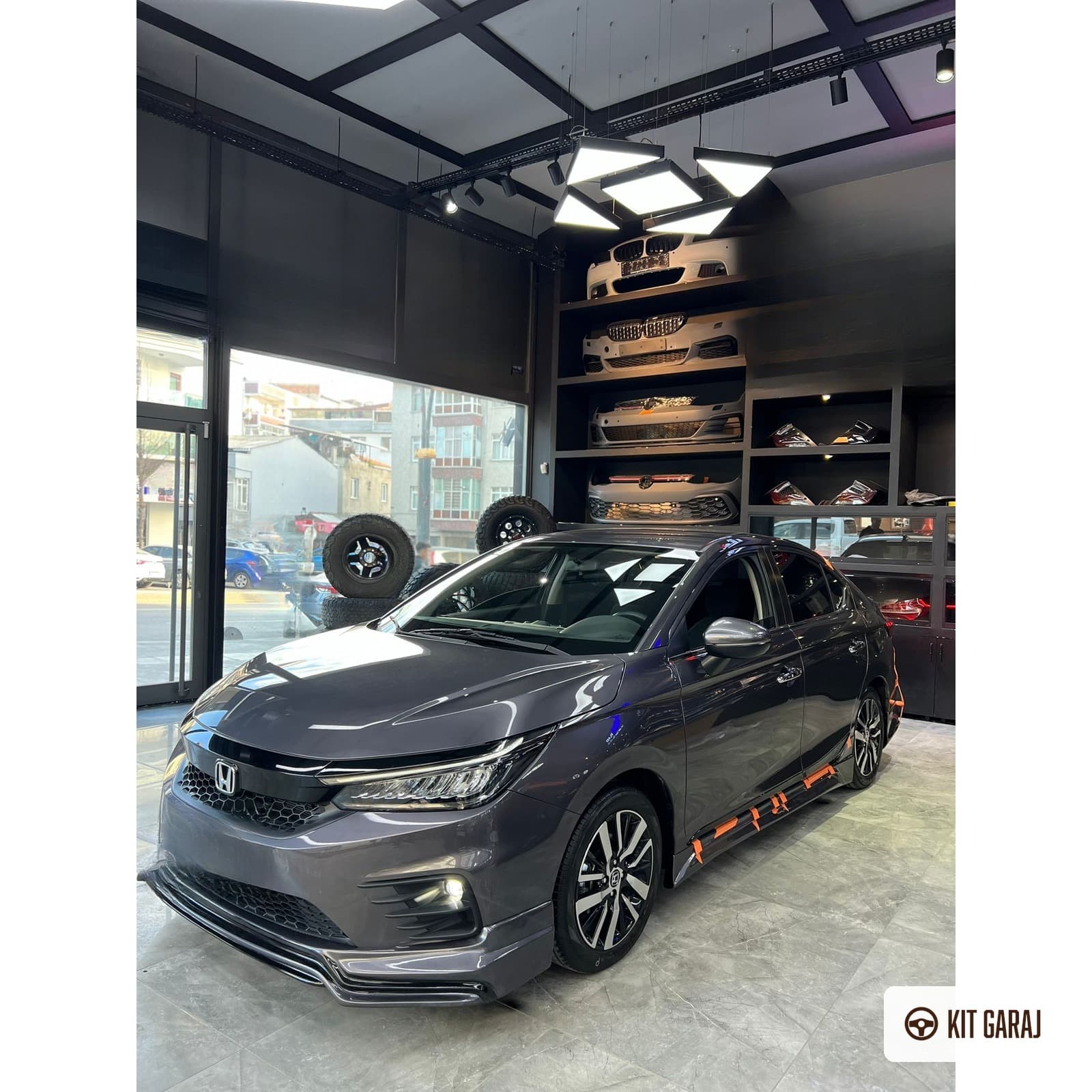 Honda City 2022 Yan Marşpiyel (Plastik) Boyasız (3/3)